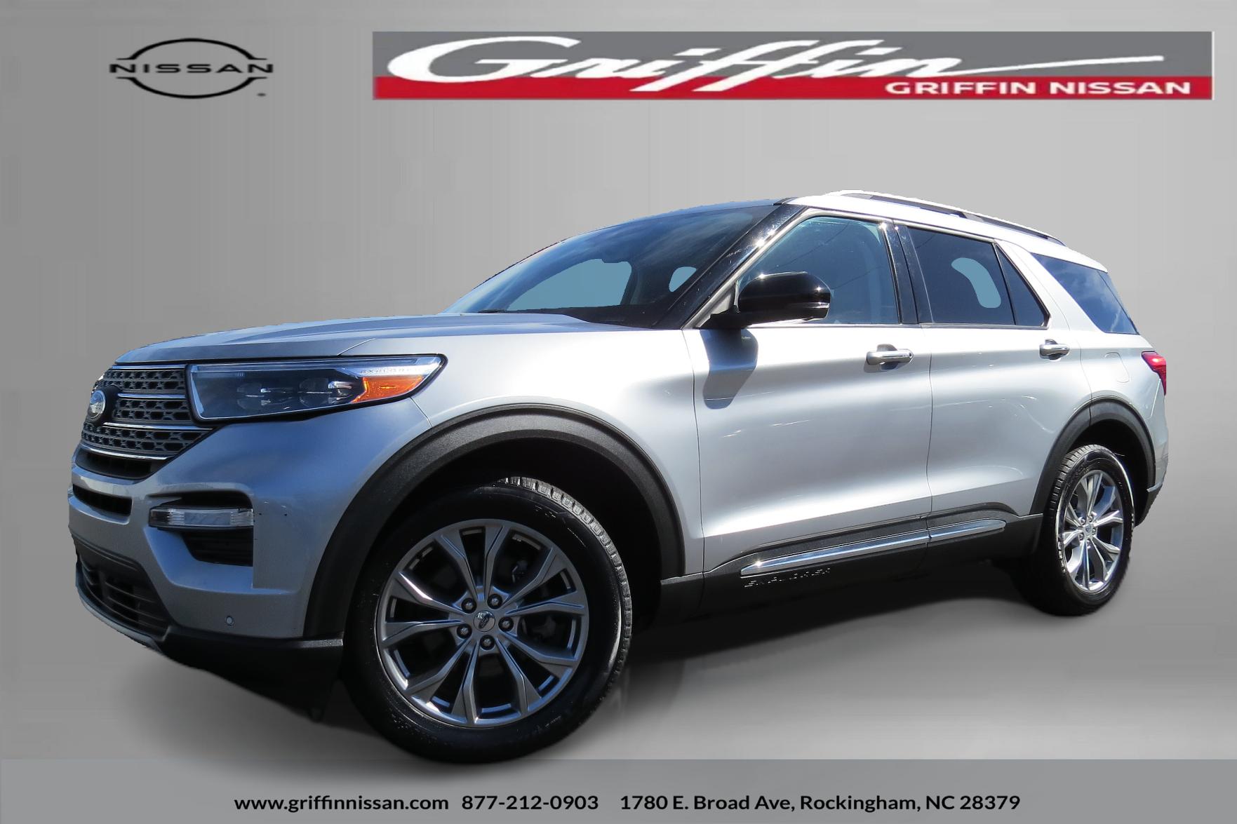 Used 2021 Ford Explorer Limited with VIN 1FMSK8FH9MGB36859 for sale in Rockingham, NC