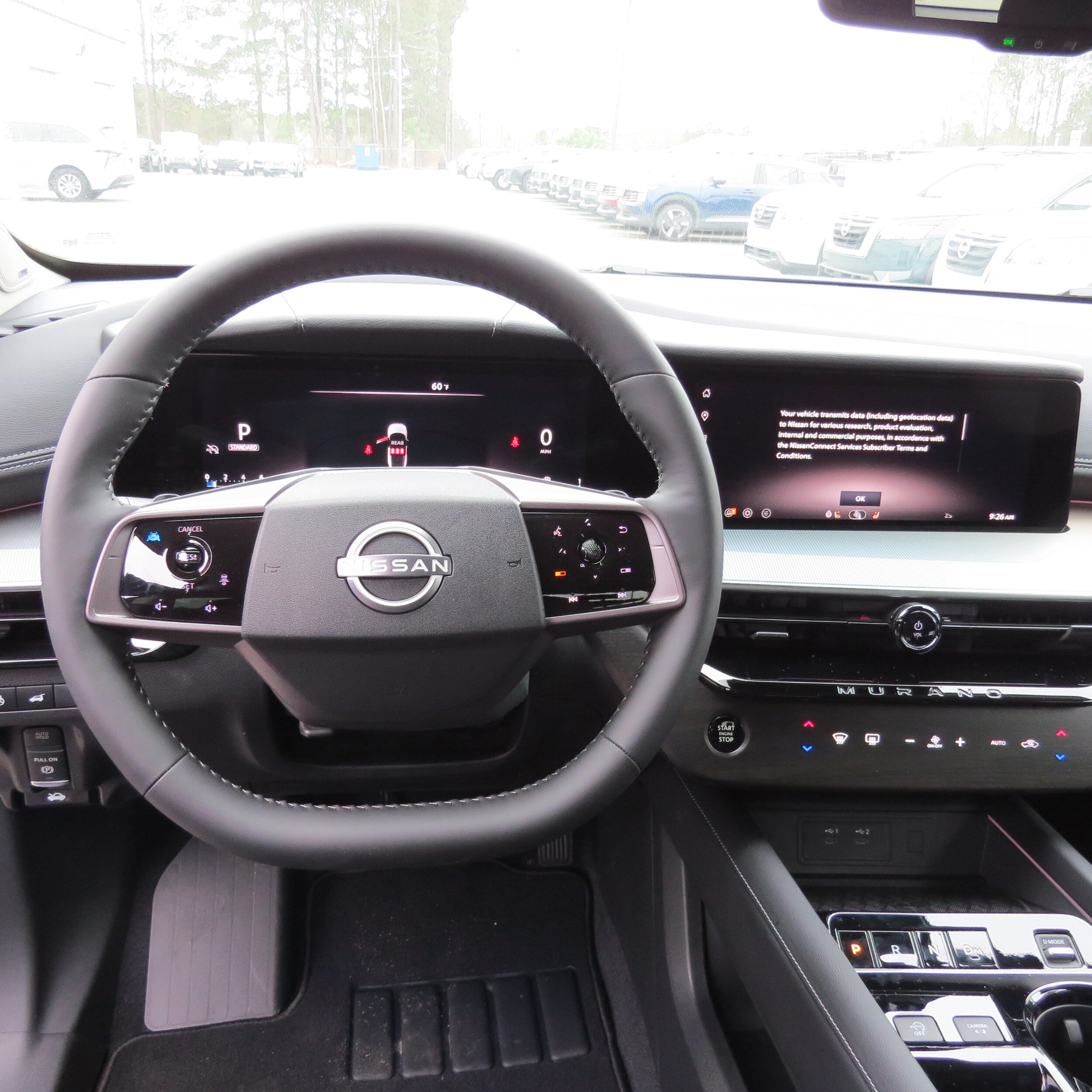 2025 Nissan Murano SL Deep Ocean Blue Pearl/Super Black at Griffin Nissan