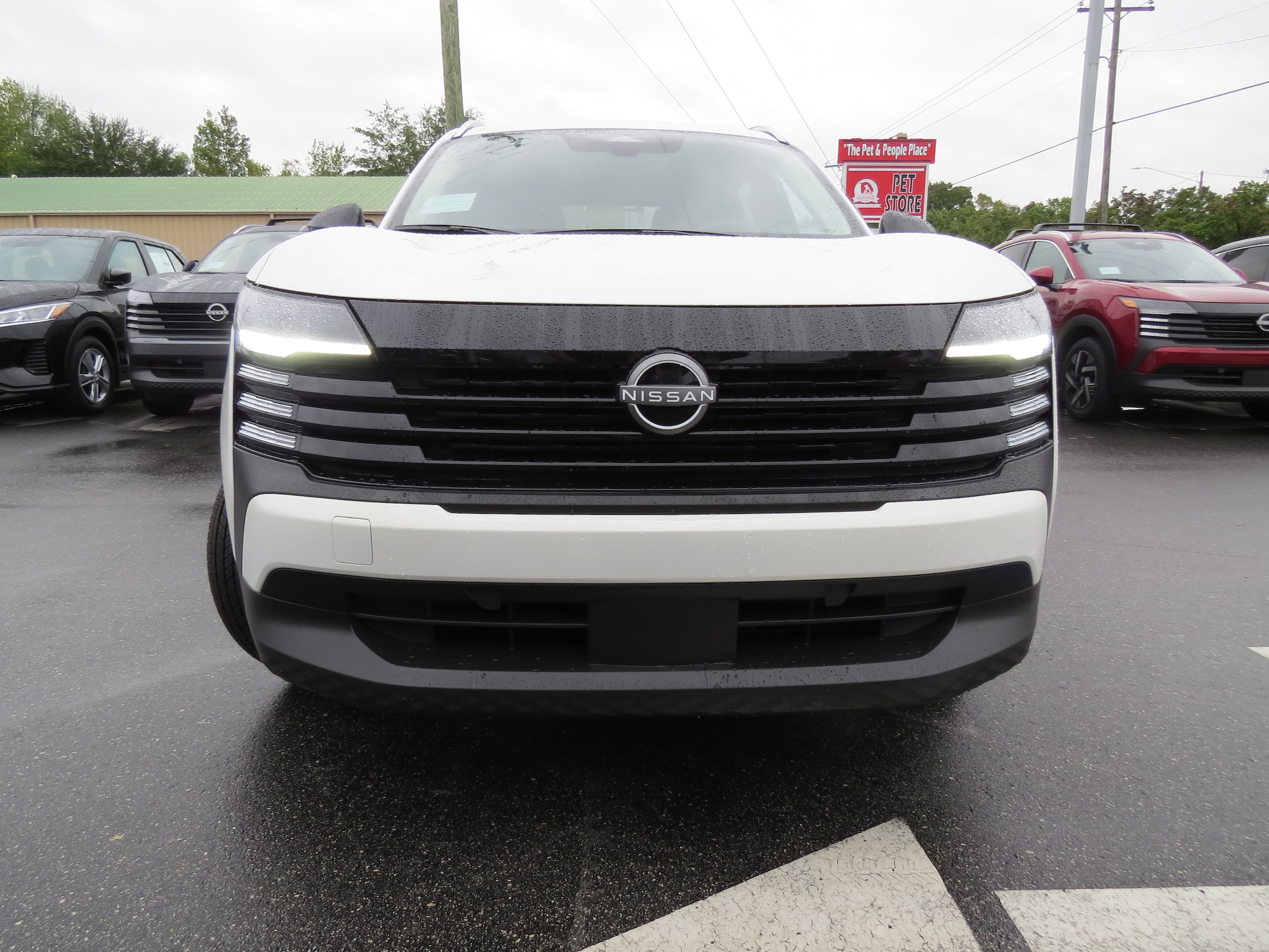 2026 Nissan Kicks SV Aspen White Tricoat at Griffin Nissan