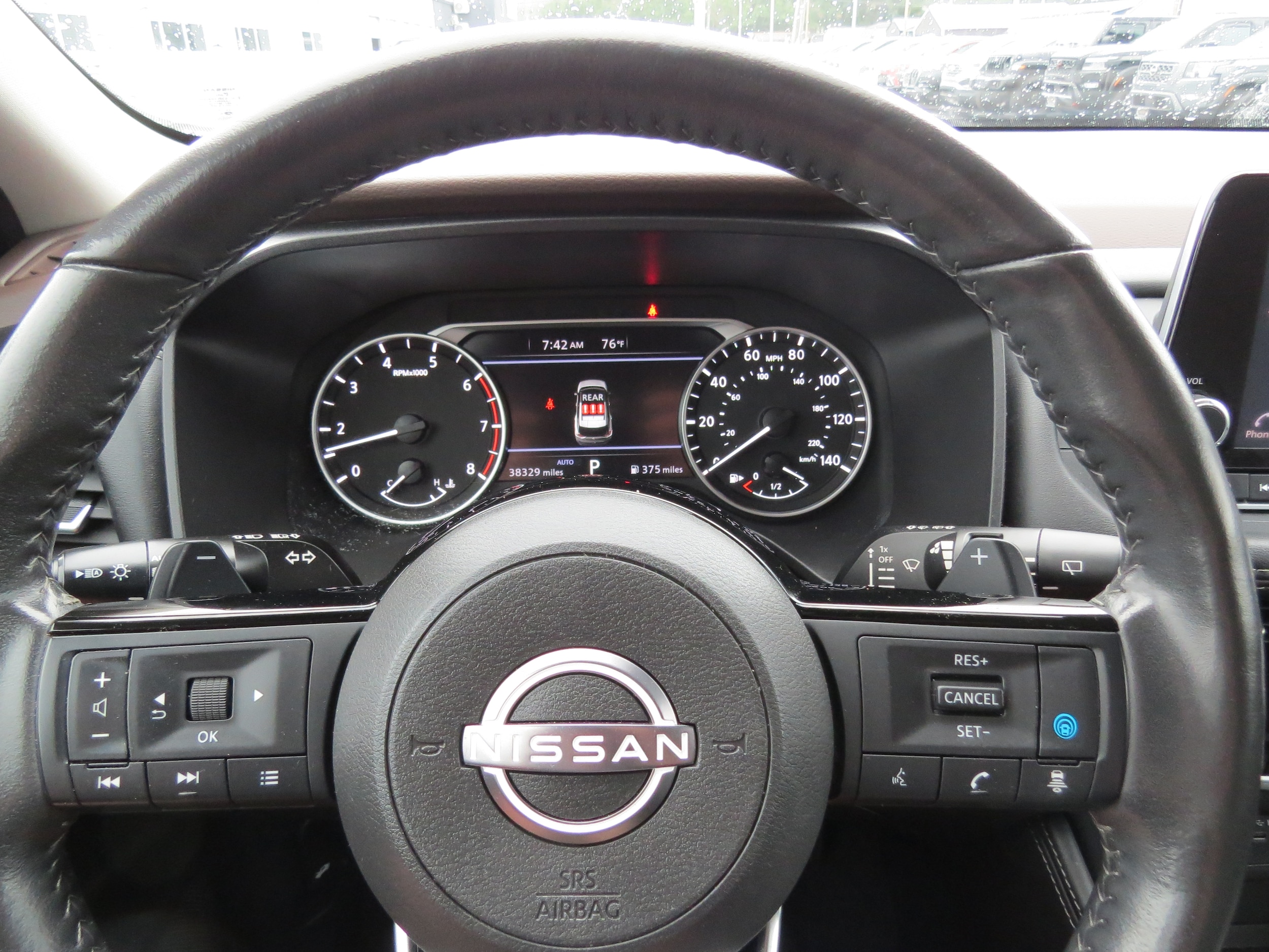 2023 Nissan Rogue SL Pearl White Tricoat at Griffin Nissan