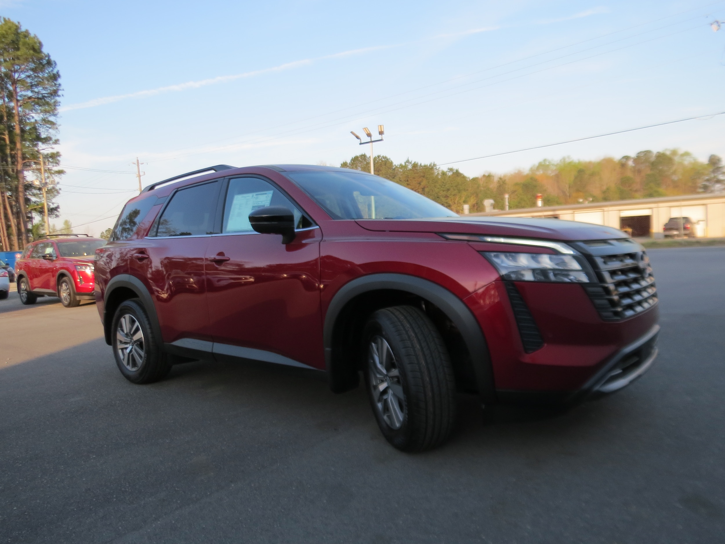 2026 Nissan Pathfinder SL Scarlet Ember Tintcoat at Griffin Nissan