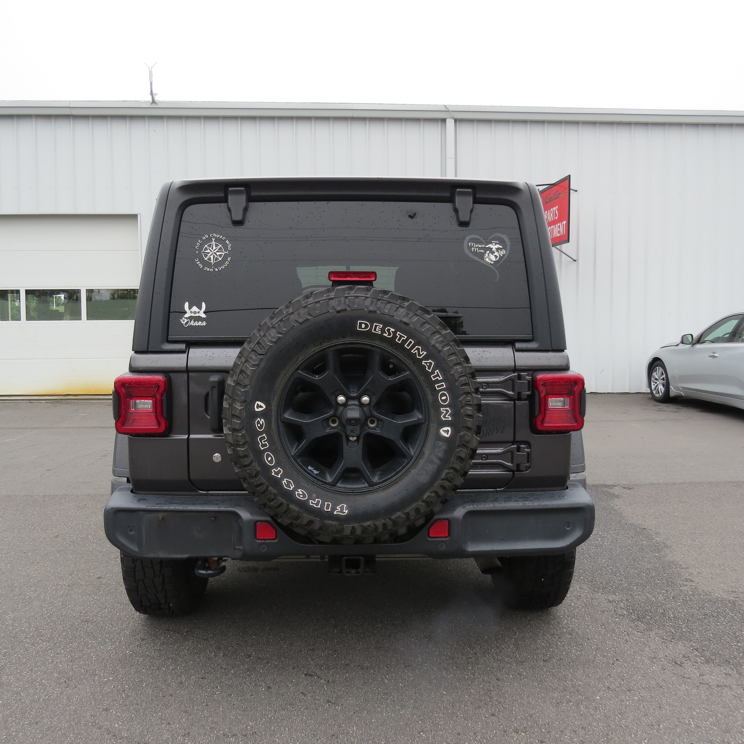 2020 Jeep Wrangler Unlimited Willys Granite Crystal Metallic Clearcoat at Stokes Toyota Hilton Head