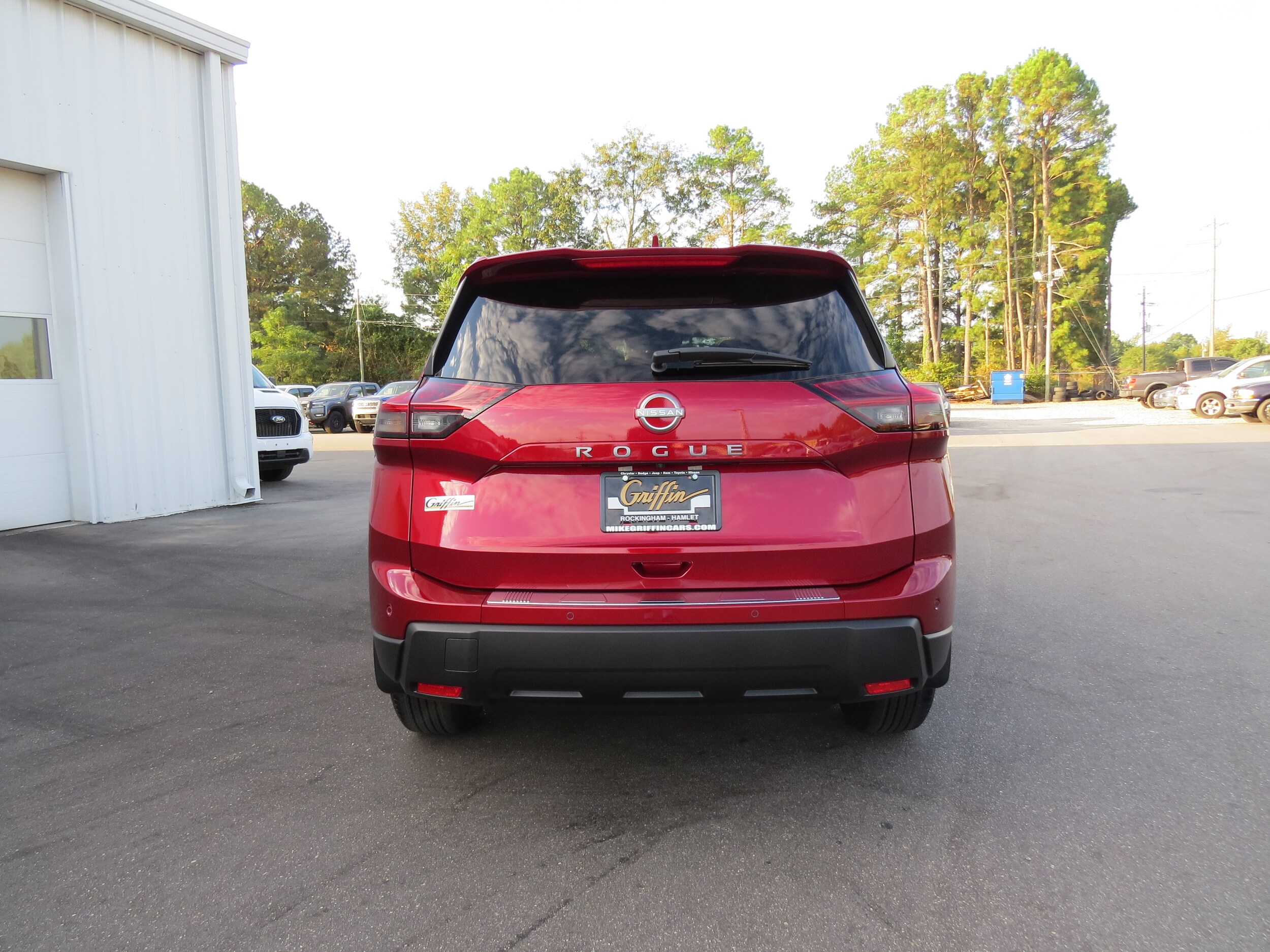 2026 Nissan Rogue SV Scarlet Ember Tintcoat at Griffin Nissan