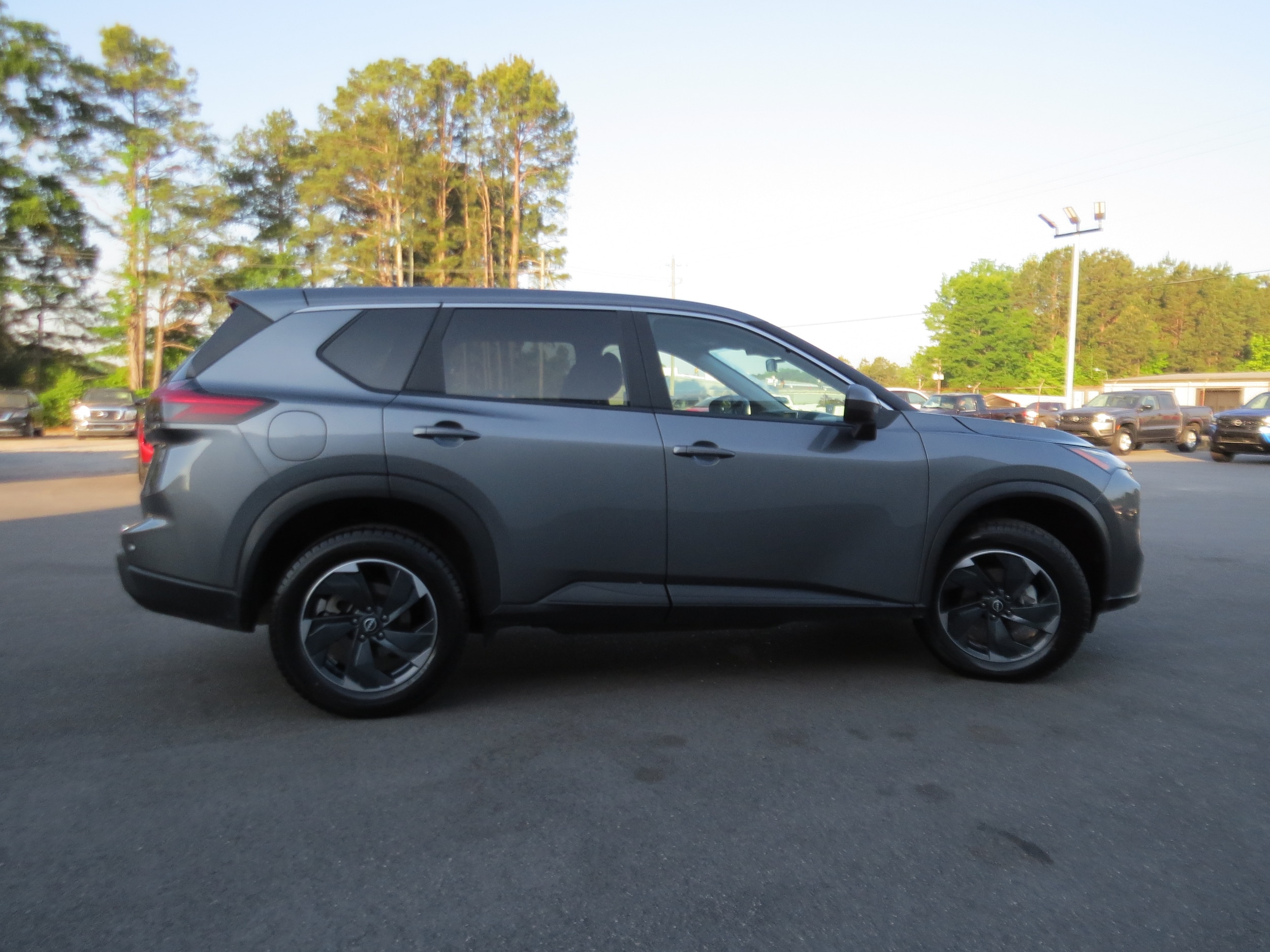 2024 Nissan Rogue SV Gun Metallic at Griffin Nissan