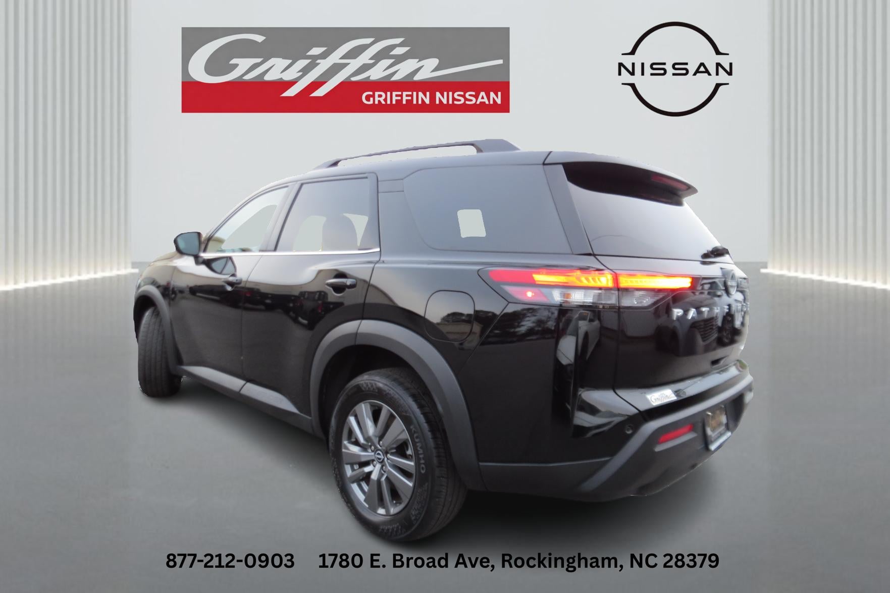 2025 Nissan Pathfinder SV Super Black at Griffin Nissan