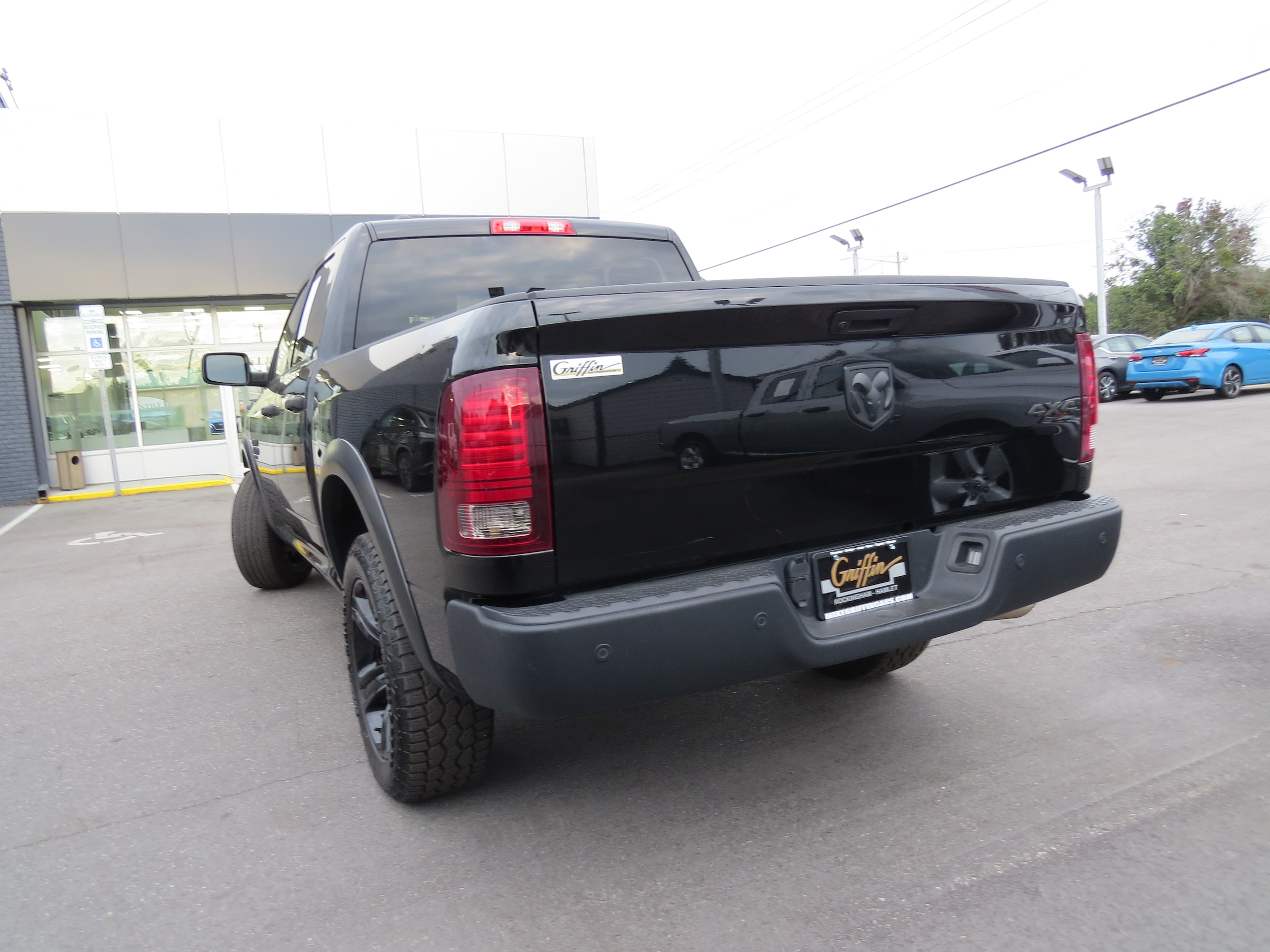 2024 Ram 1500 Classic Warlock Diamond Black Crystal Pearlcoat at Griffin Nissan