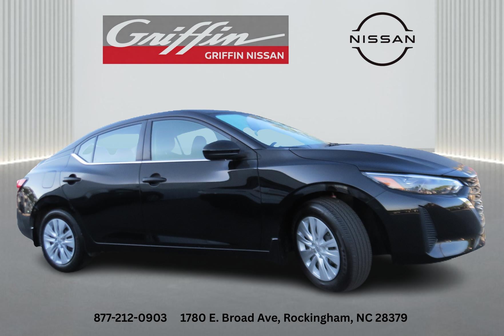 2025 Nissan Sentra S Super Black at Griffin CDJR