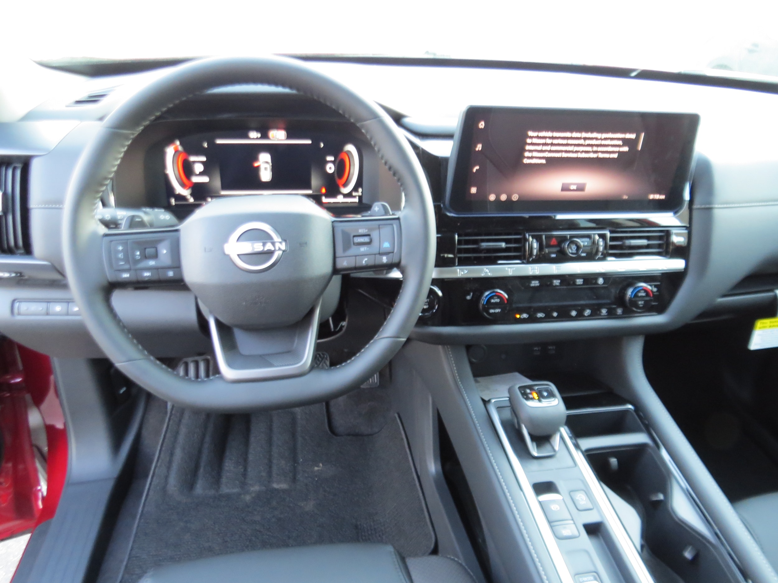 2026 Nissan Pathfinder SL Scarlet Ember Tintcoat at Griffin Nissan