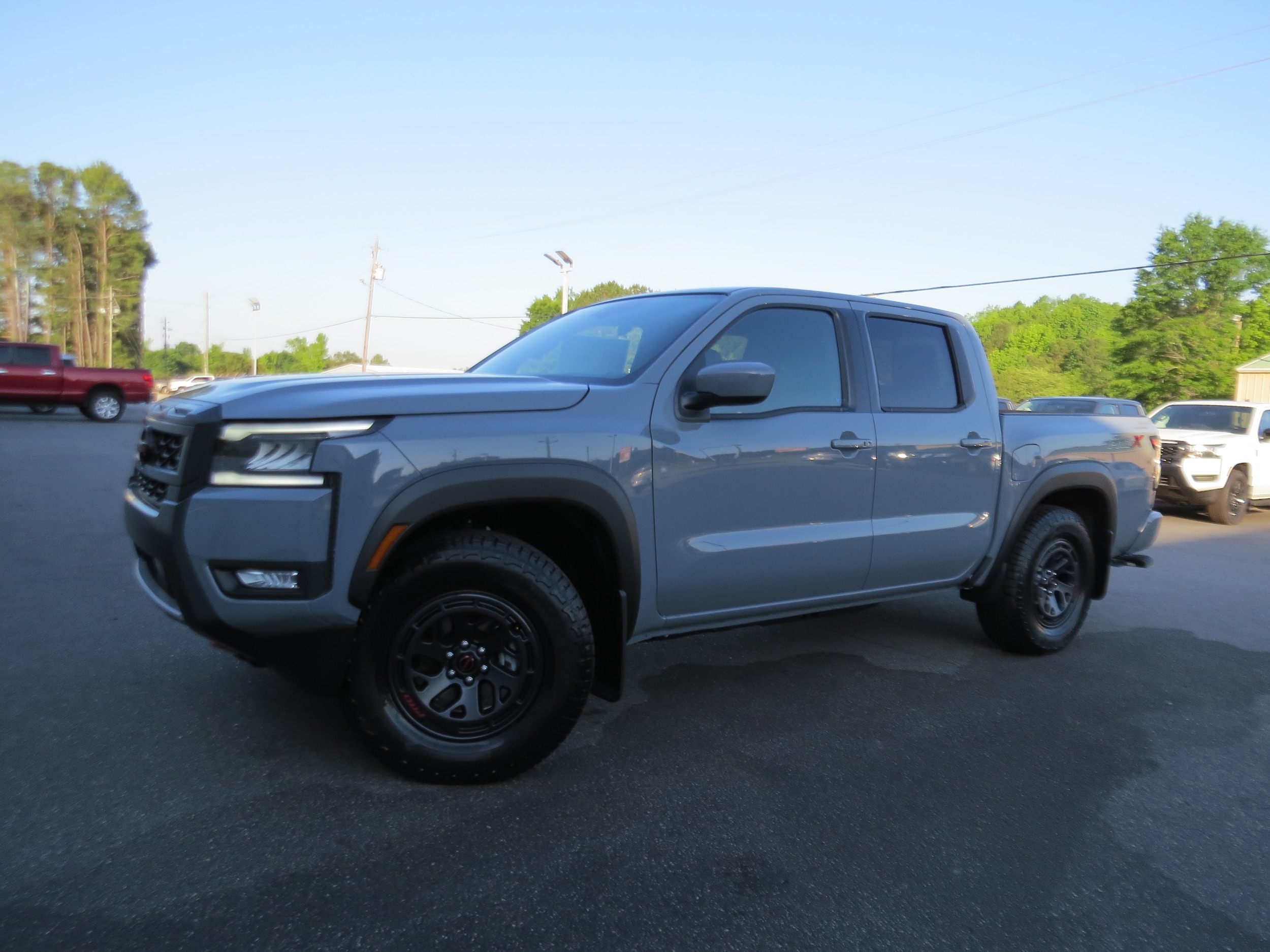 2026 Nissan Frontier PRO-X Boulder Gray Pearl at Griffin Nissan