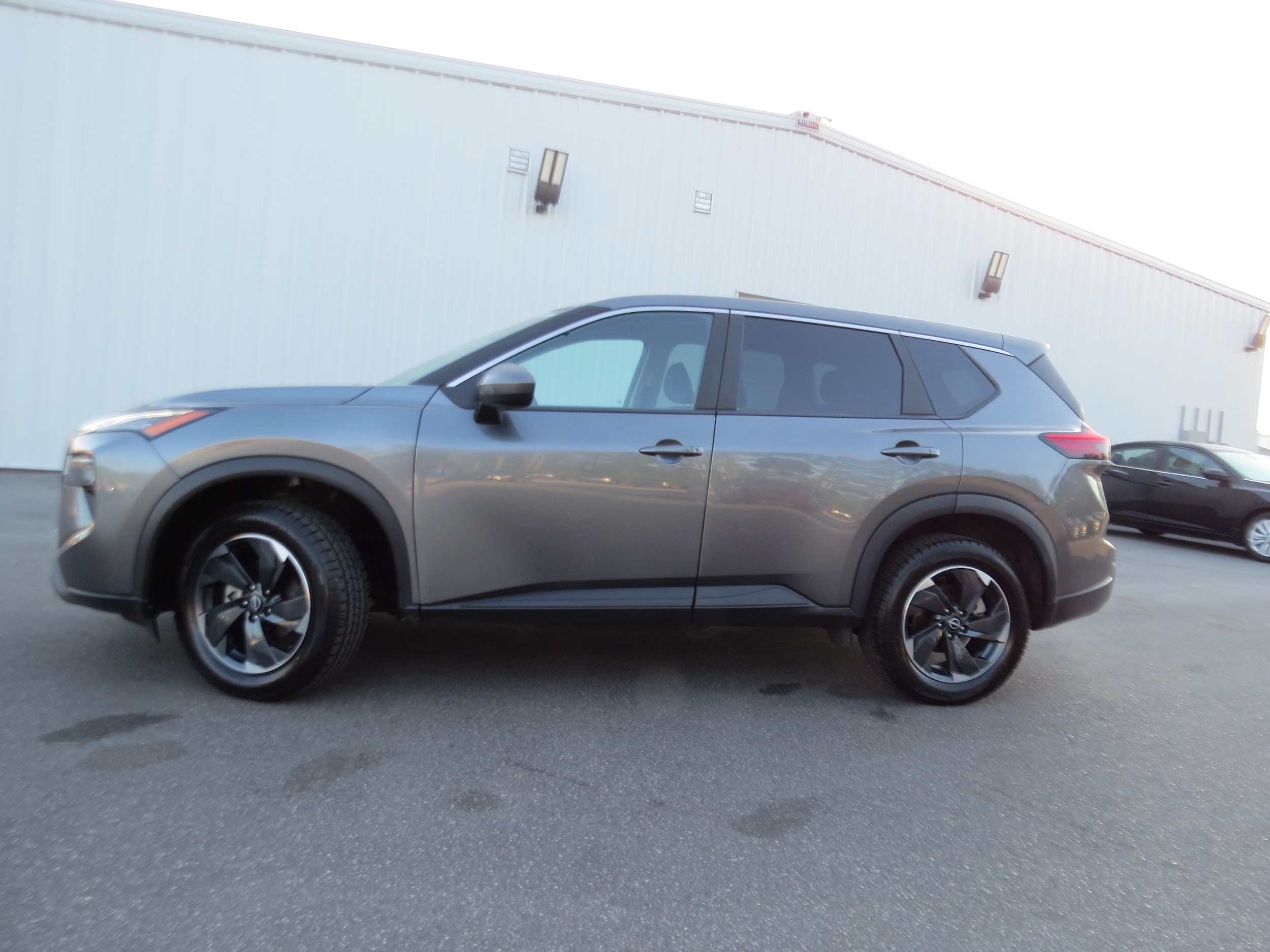 2024 Nissan Rogue SV Gun Metallic at Griffin Nissan