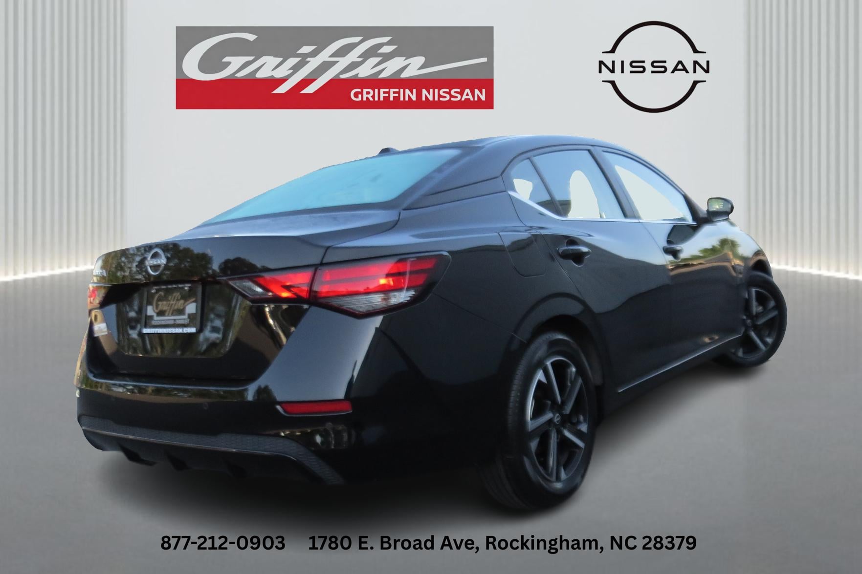 2025 Nissan Sentra SV Super Black at Griffin CDJR