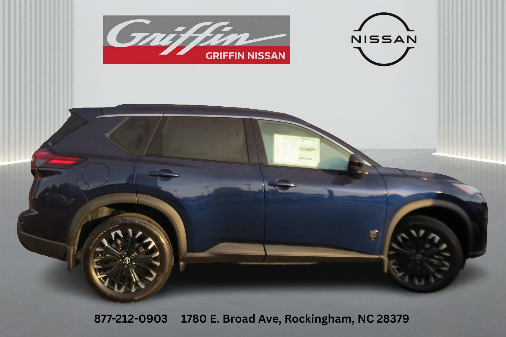 2026 Nissan Rogue Dark Armor Deep Ocean Blue Pearl at Griffin Nissan