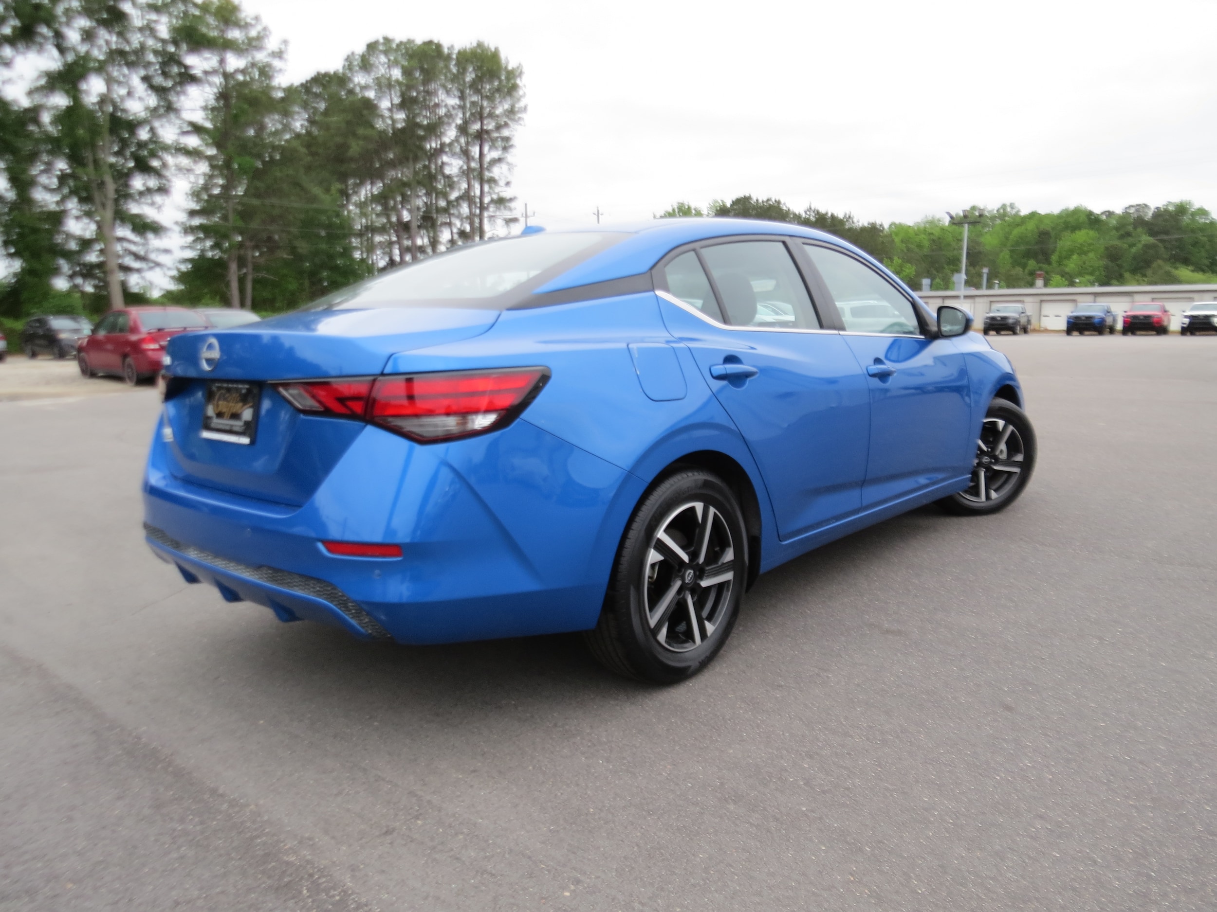2025 Nissan Sentra SV Electric Blue Metallic at Griffin CDJR