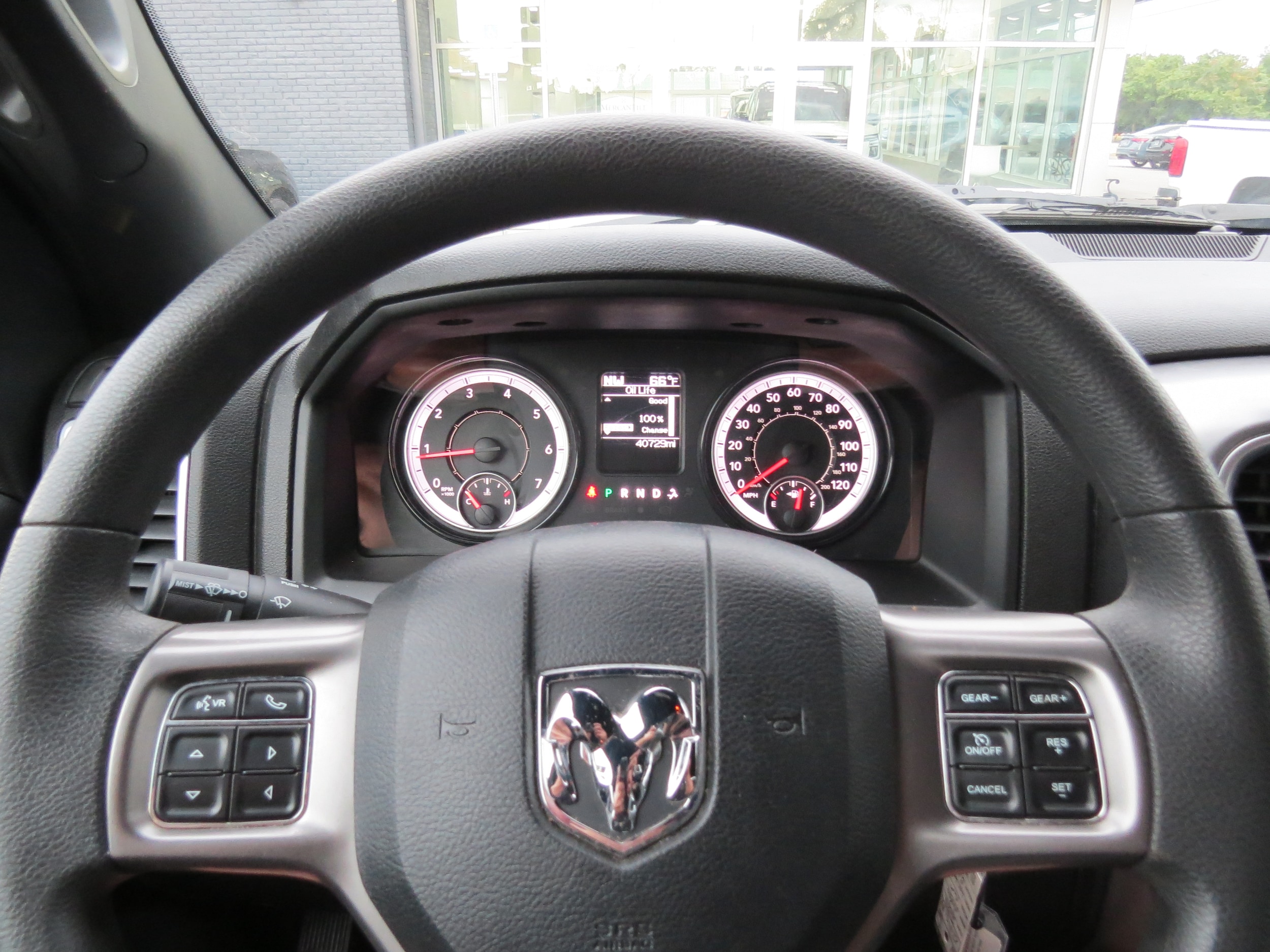 2024 Ram 1500 Classic Warlock Diamond Black Crystal Pearlcoat at Griffin Nissan