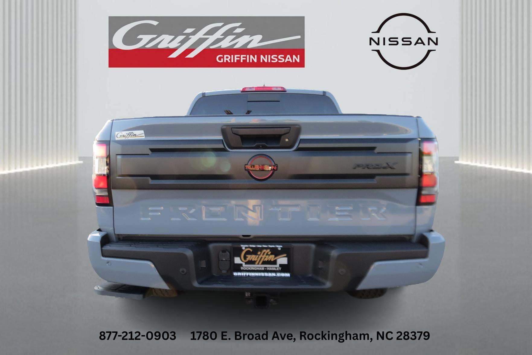 2026 Nissan Frontier PRO-X Boulder Gray Pearl at Griffin Nissan