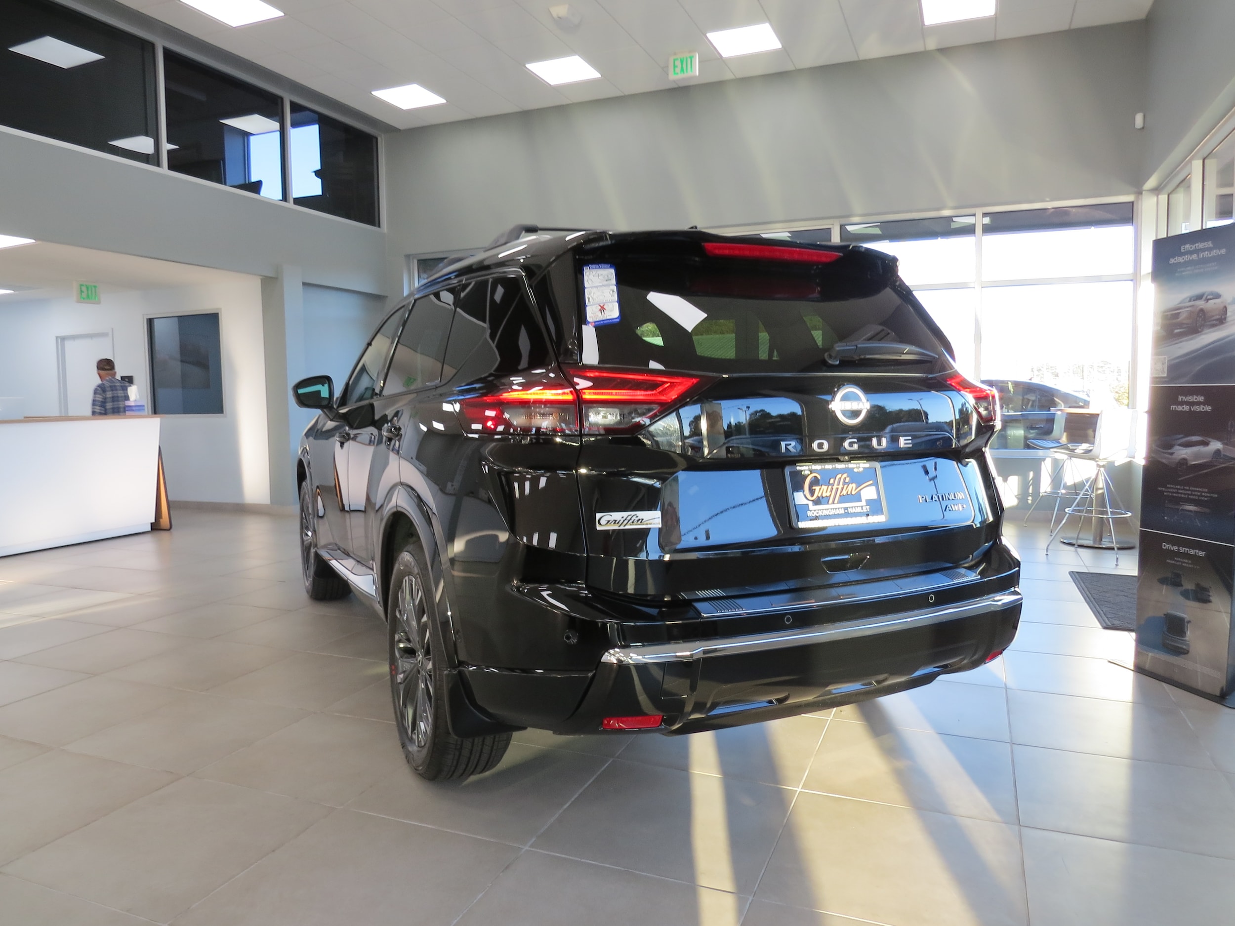 2026 Nissan Rogue Platinum Super Black at Griffin Nissan