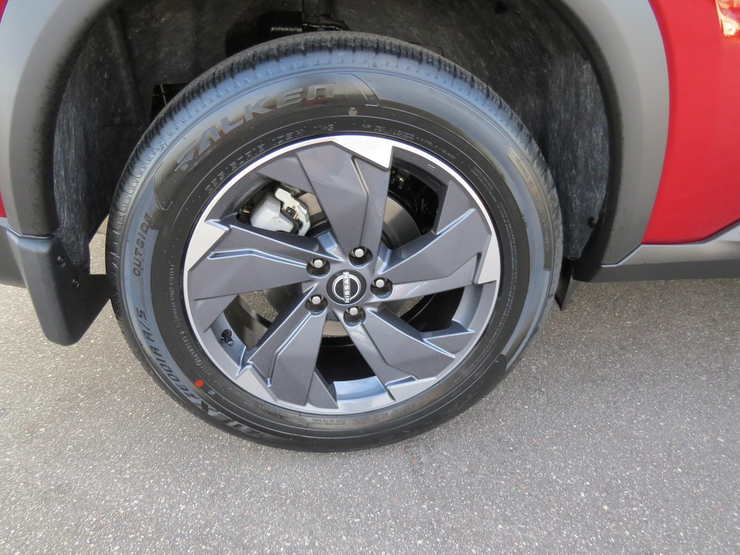 2026 Nissan Rogue SV Scarlet Ember Tintcoat at Griffin Nissan