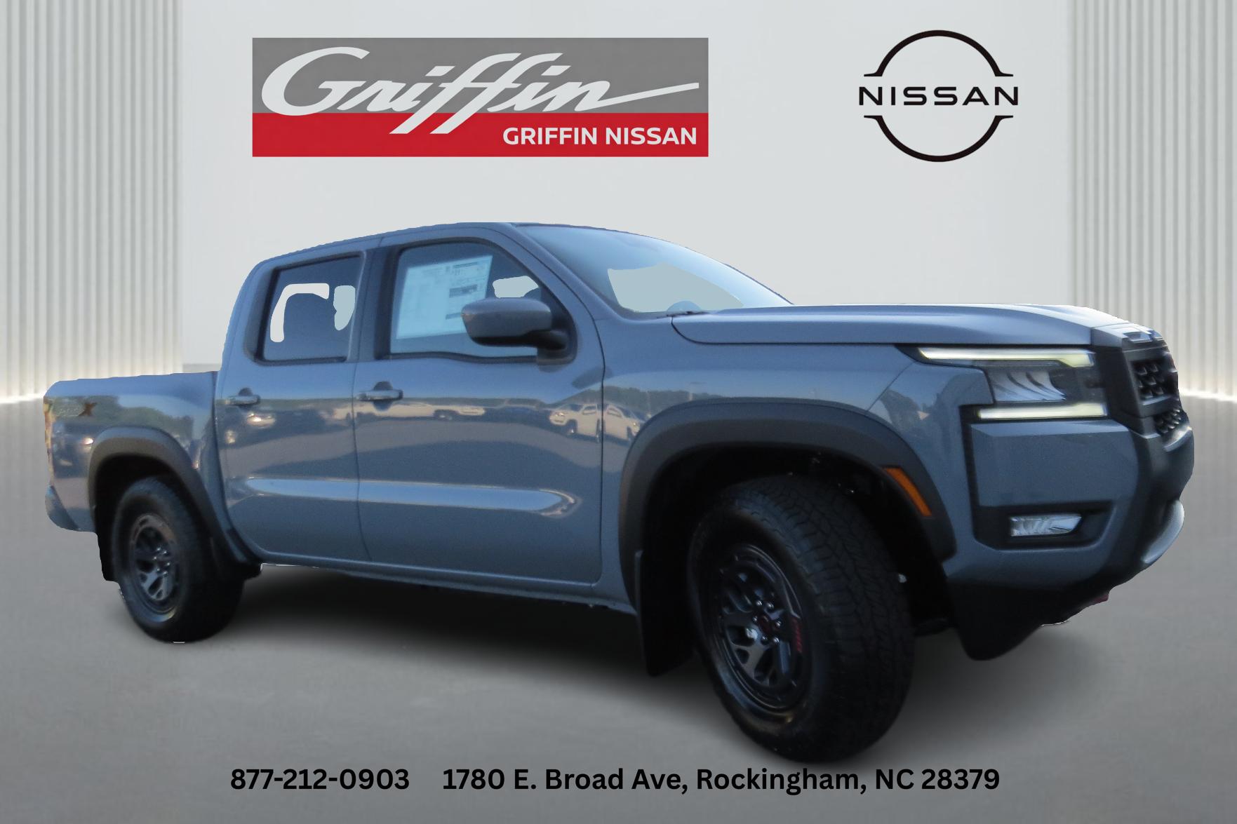 2026 Nissan Frontier PRO-X Boulder Gray Pearl at Griffin Nissan
