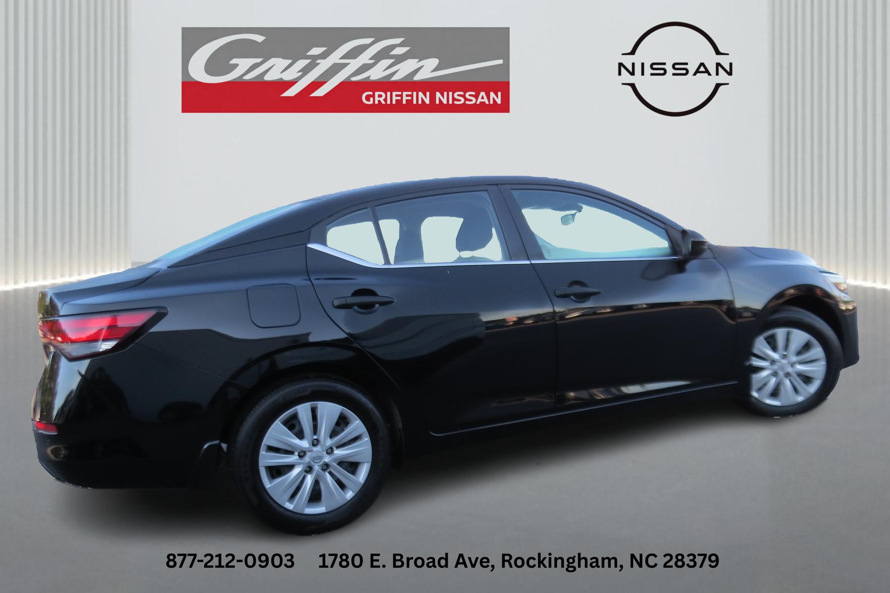 2025 Nissan Sentra S Super Black at Griffin CDJR