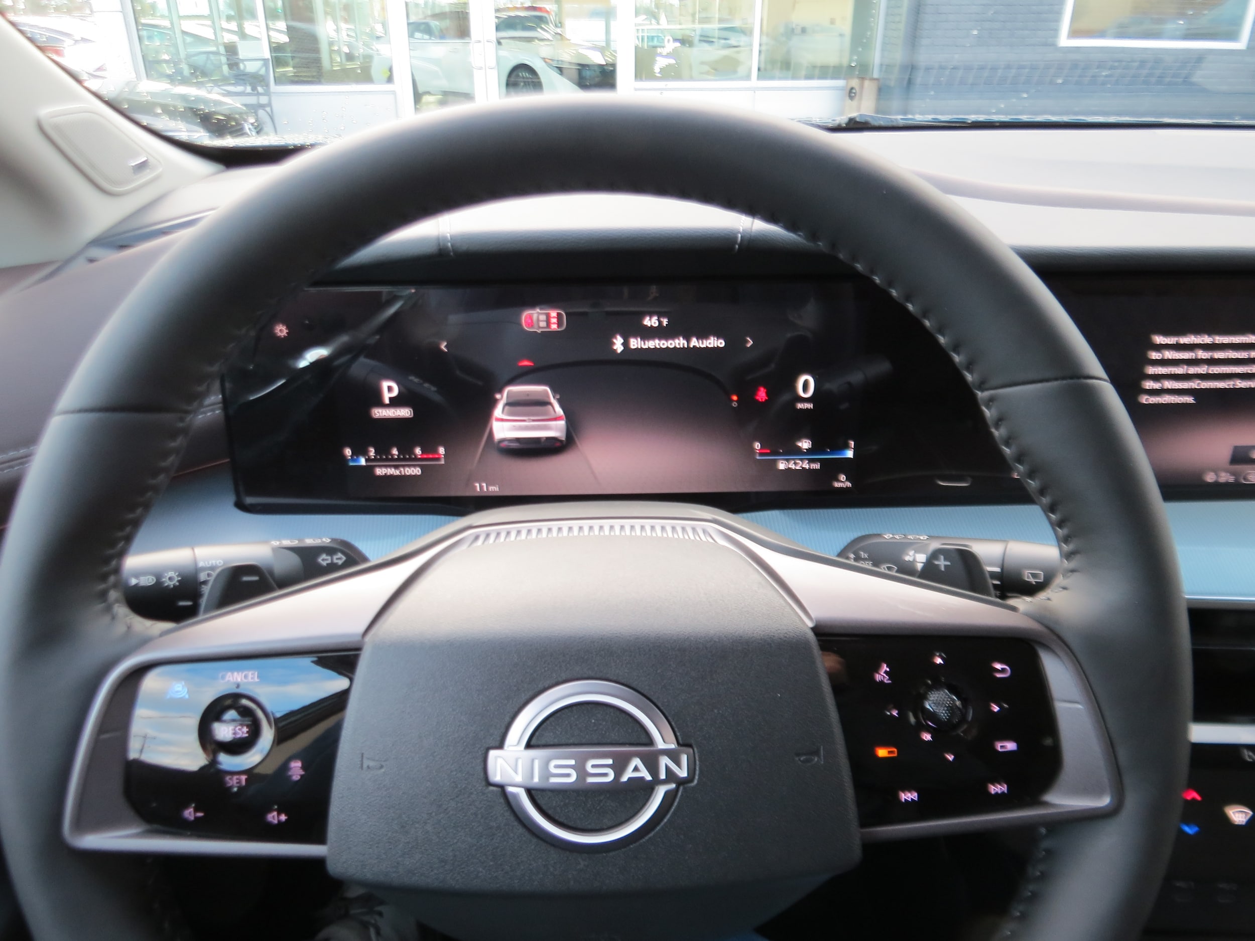 2026 Nissan Murano Platinum Aurora Blue Pearl/Super Black at Griffin Nissan