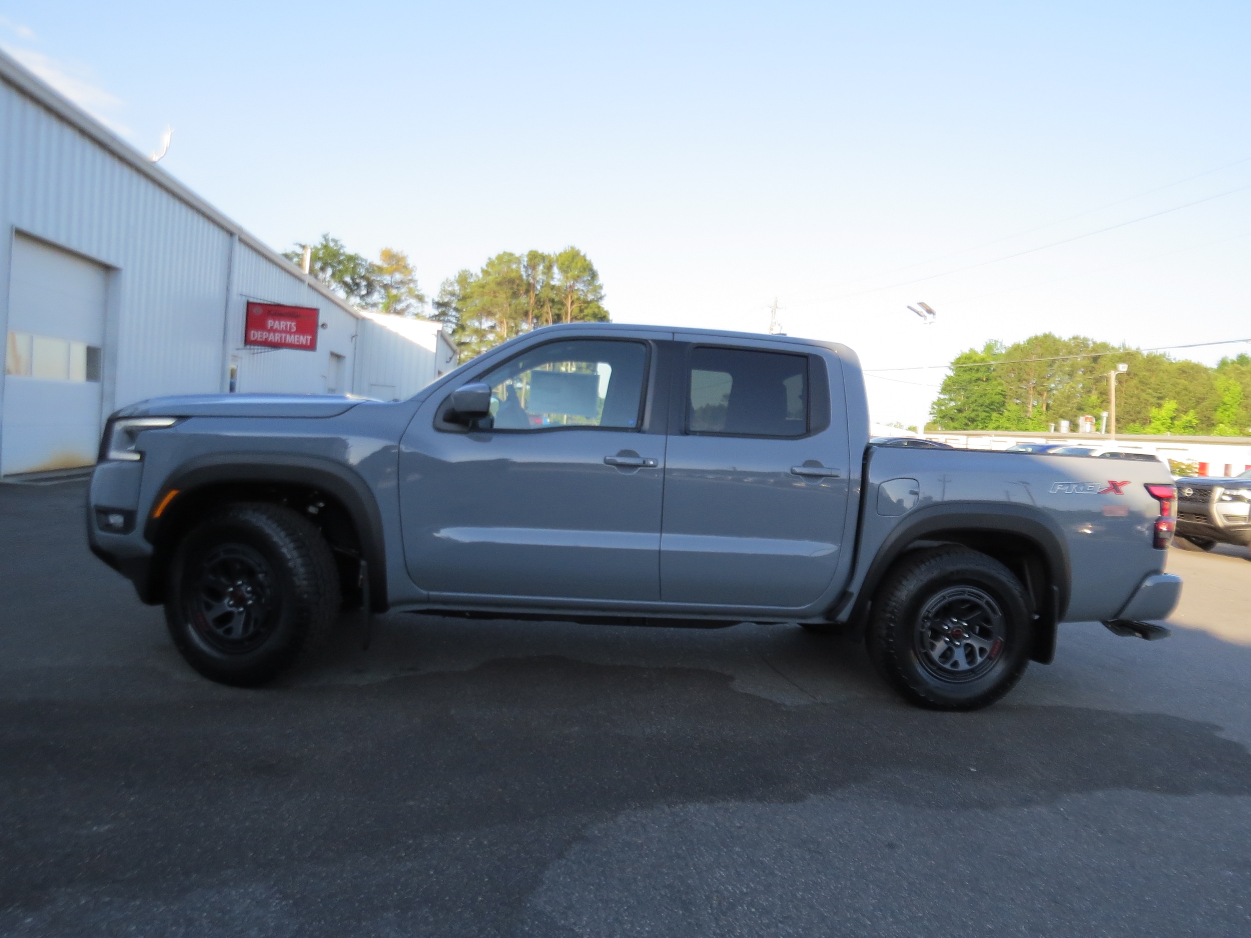 2026 Nissan Frontier PRO-X Boulder Gray Pearl at Griffin Nissan