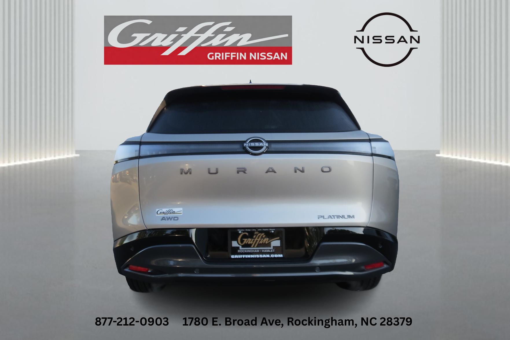 2026 Nissan Murano Platinum Champagne Silver at Griffin Nissan