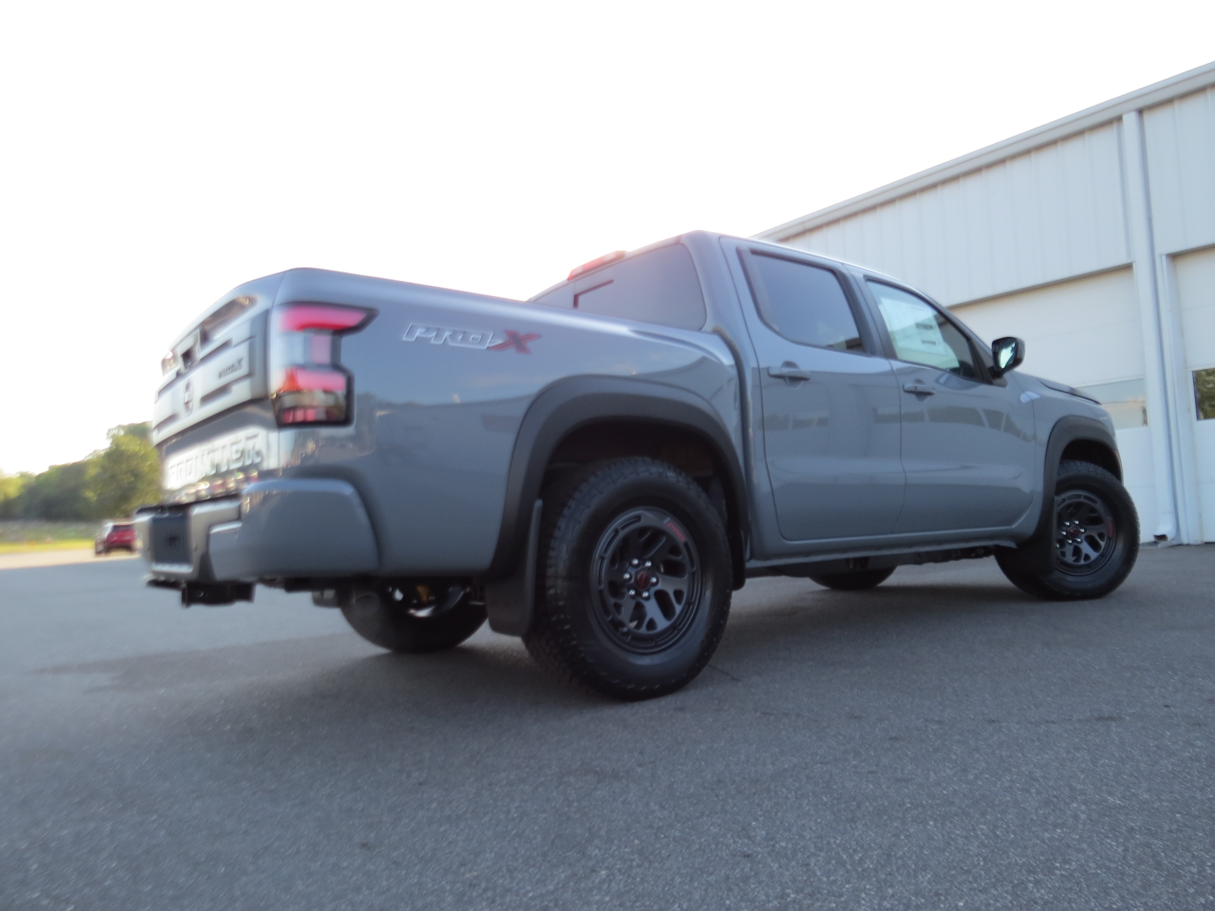 2026 Nissan Frontier PRO-X Boulder Gray Pearl at Griffin Nissan