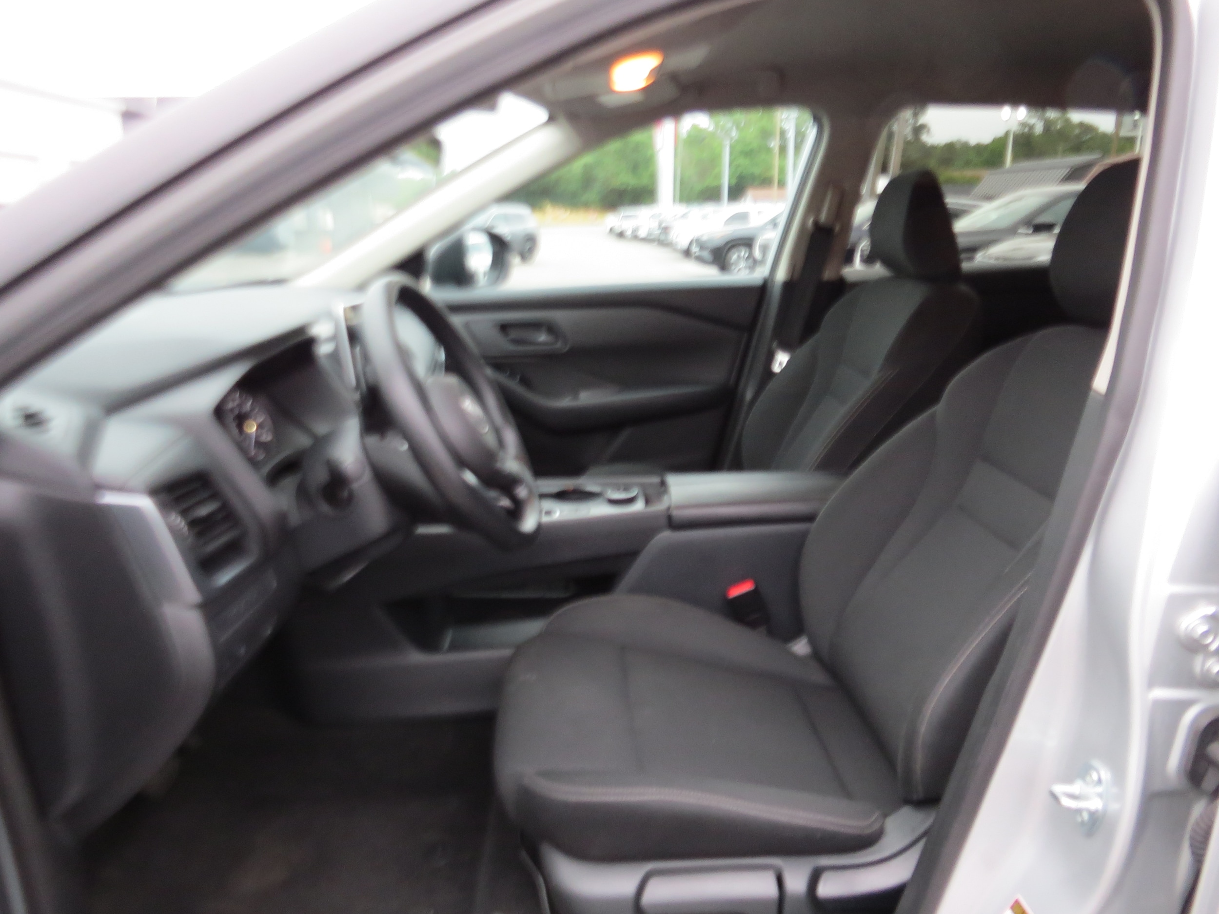 2024 Nissan Rogue S Brilliant Silver Metallic at Griffin Nissan