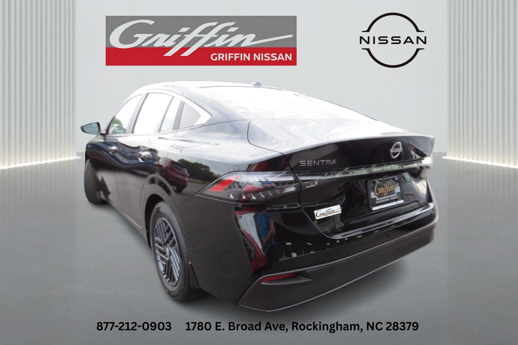 2026 Nissan Sentra SV Super Black at Burns Honda