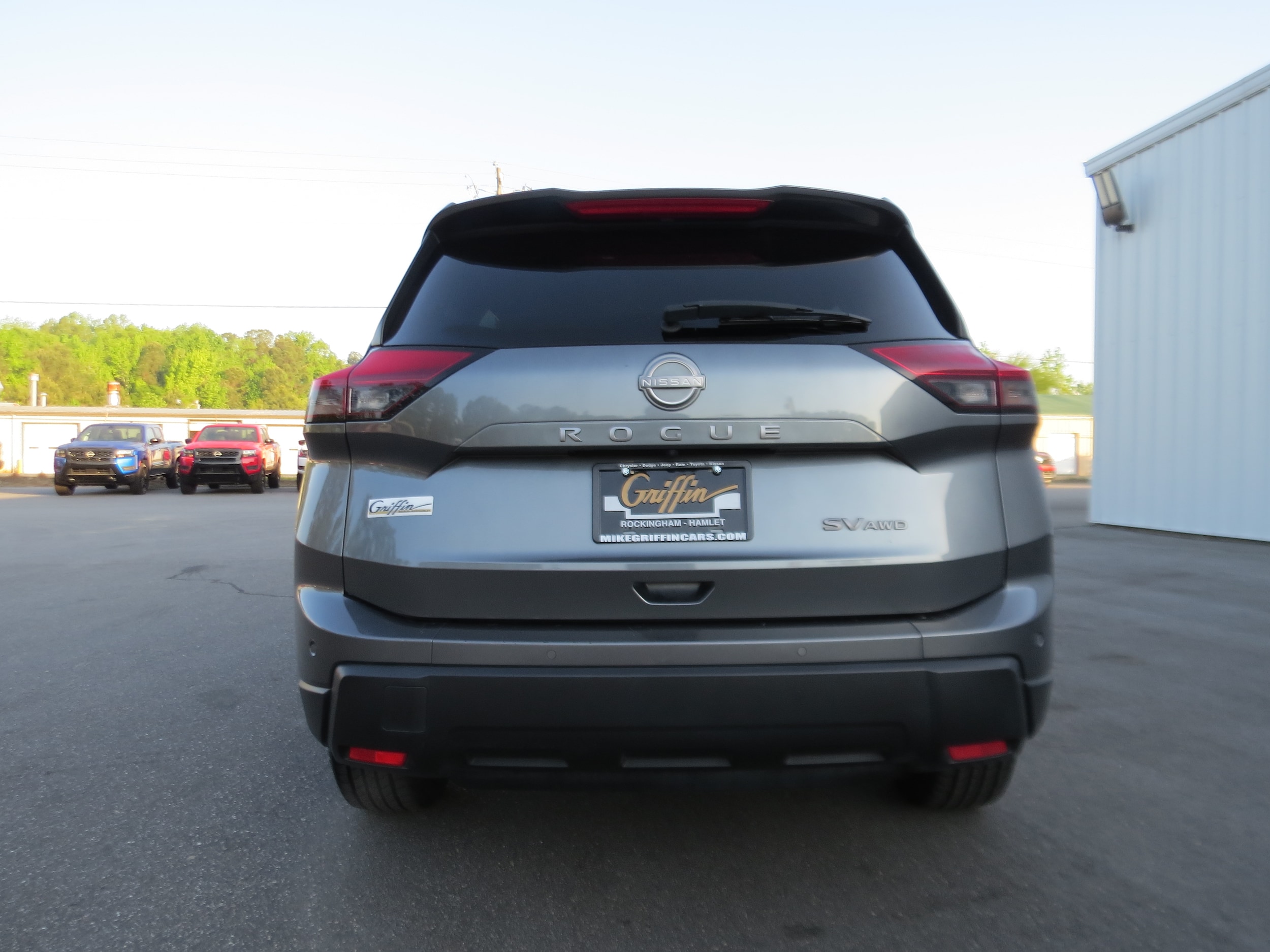 2024 Nissan Rogue SV Gun Metallic at Griffin Nissan