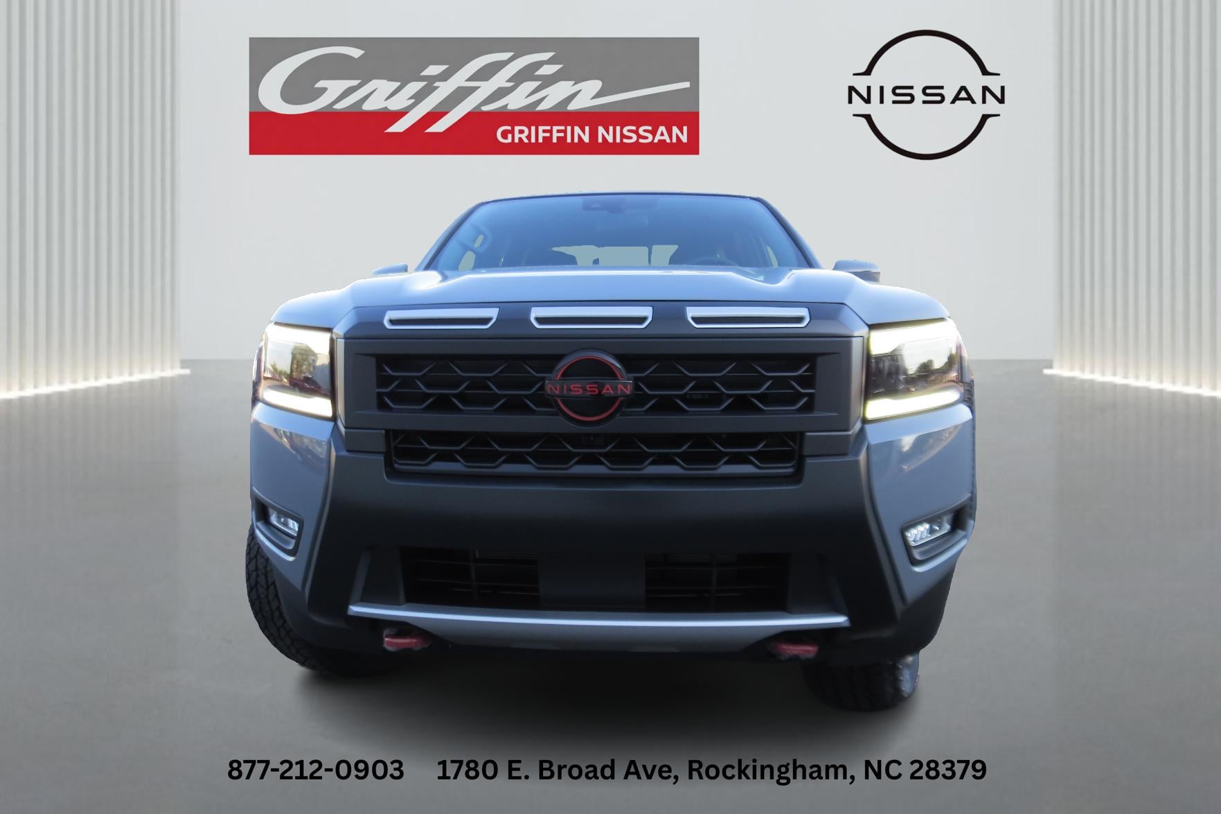 2026 Nissan Frontier PRO-X Boulder Gray Pearl at Griffin Nissan