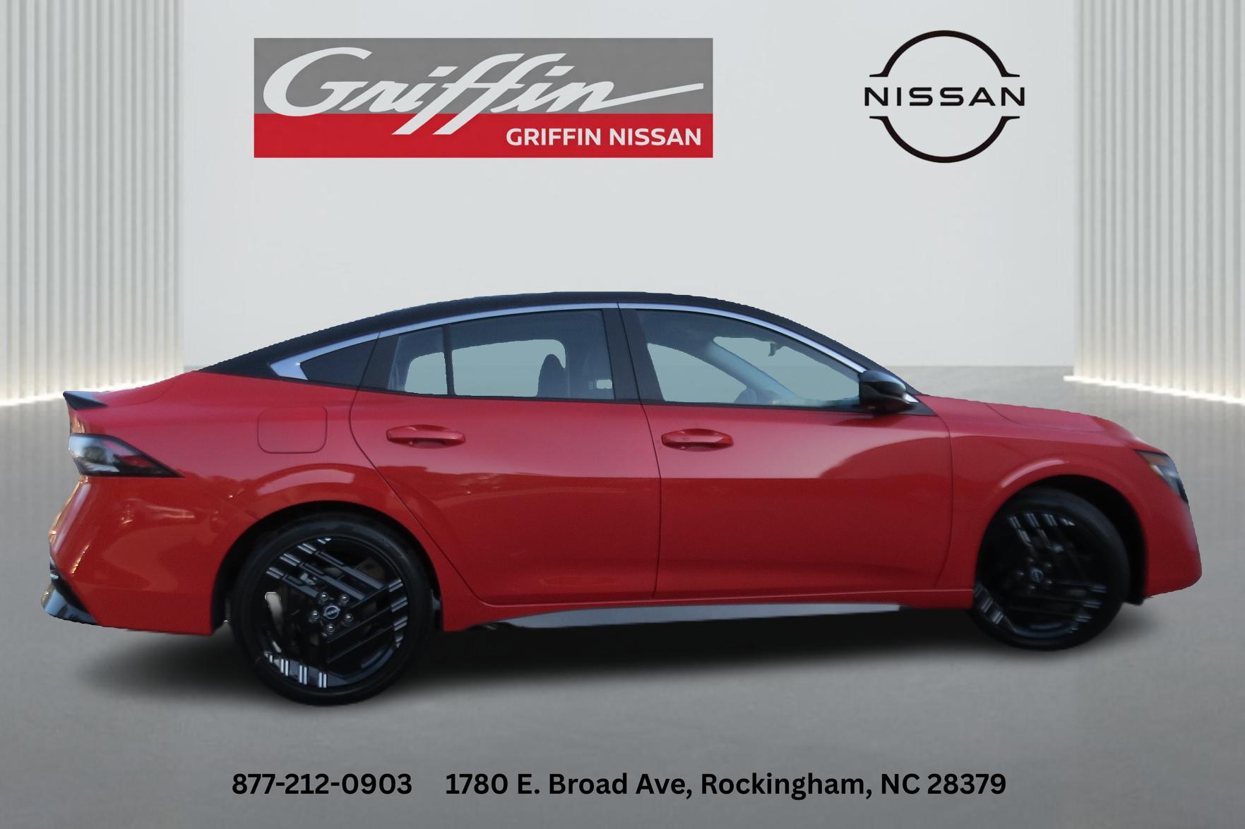 2026 Nissan Sentra SR Energetic Ember/Super Black at Griffin Nissan