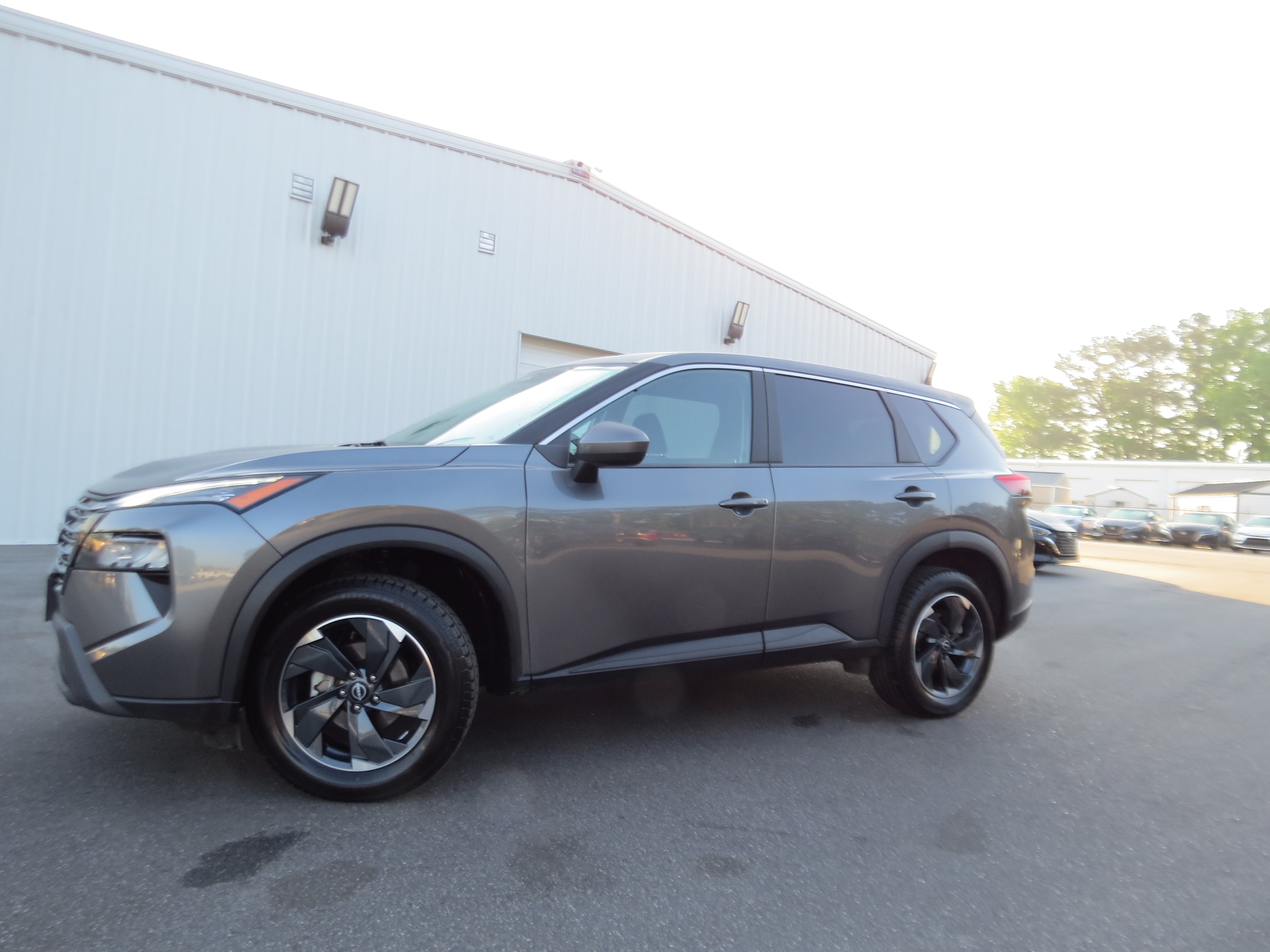 2024 Nissan Rogue SV Gun Metallic at Griffin Nissan