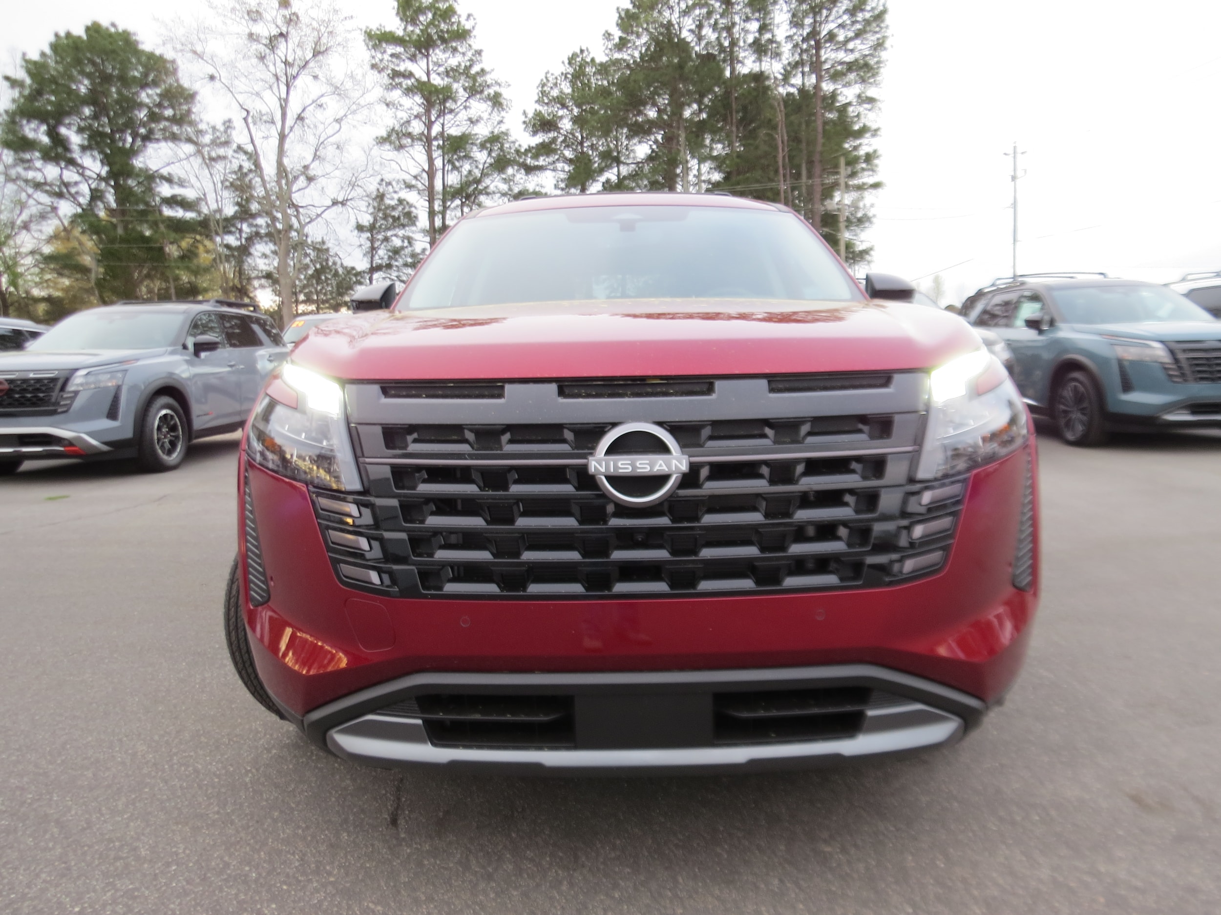2026 Nissan Pathfinder SL Scarlet Ember Tintcoat at Griffin Nissan