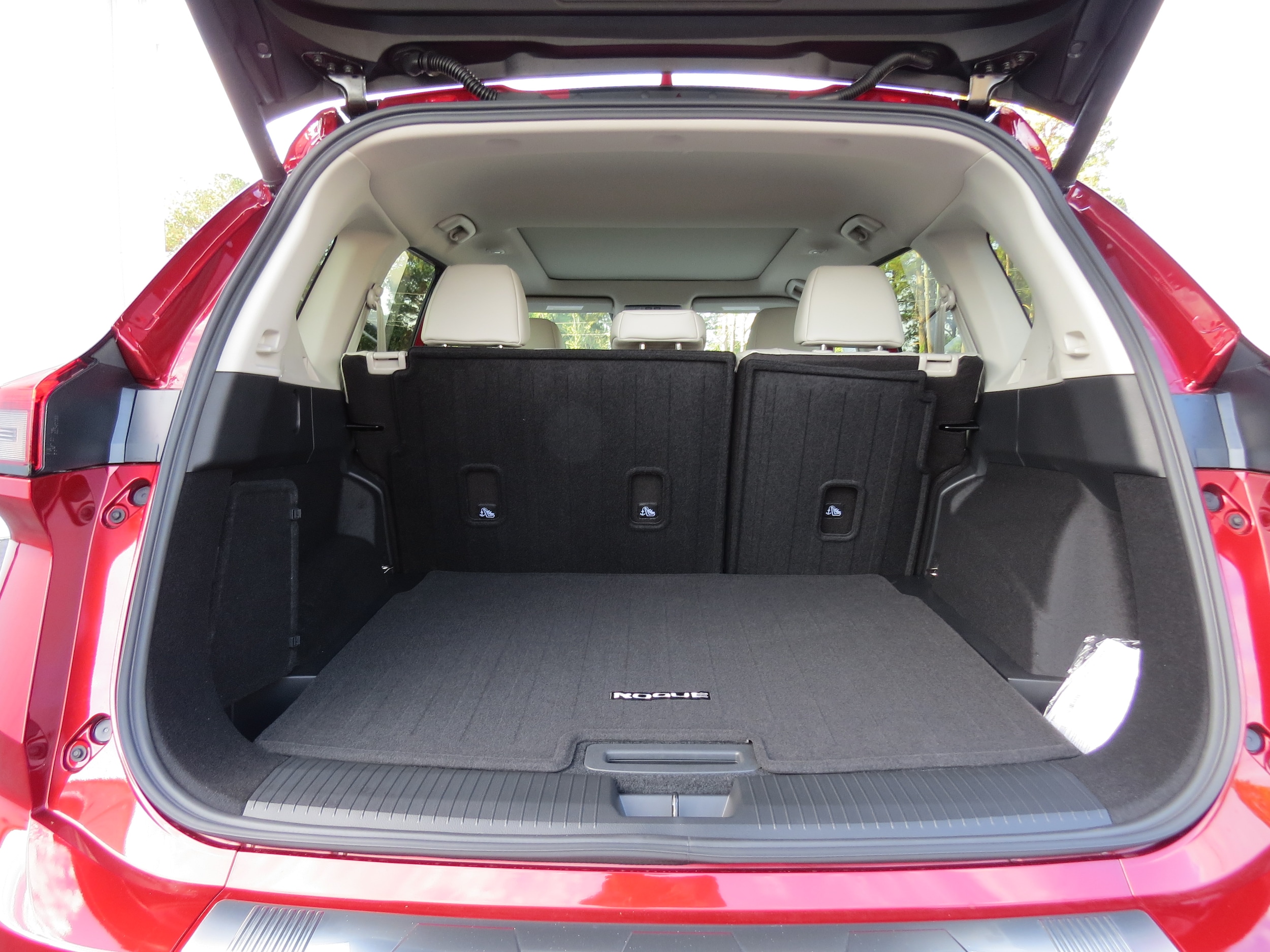 2026 Nissan Rogue SV Scarlet Ember Tintcoat at Griffin Nissan