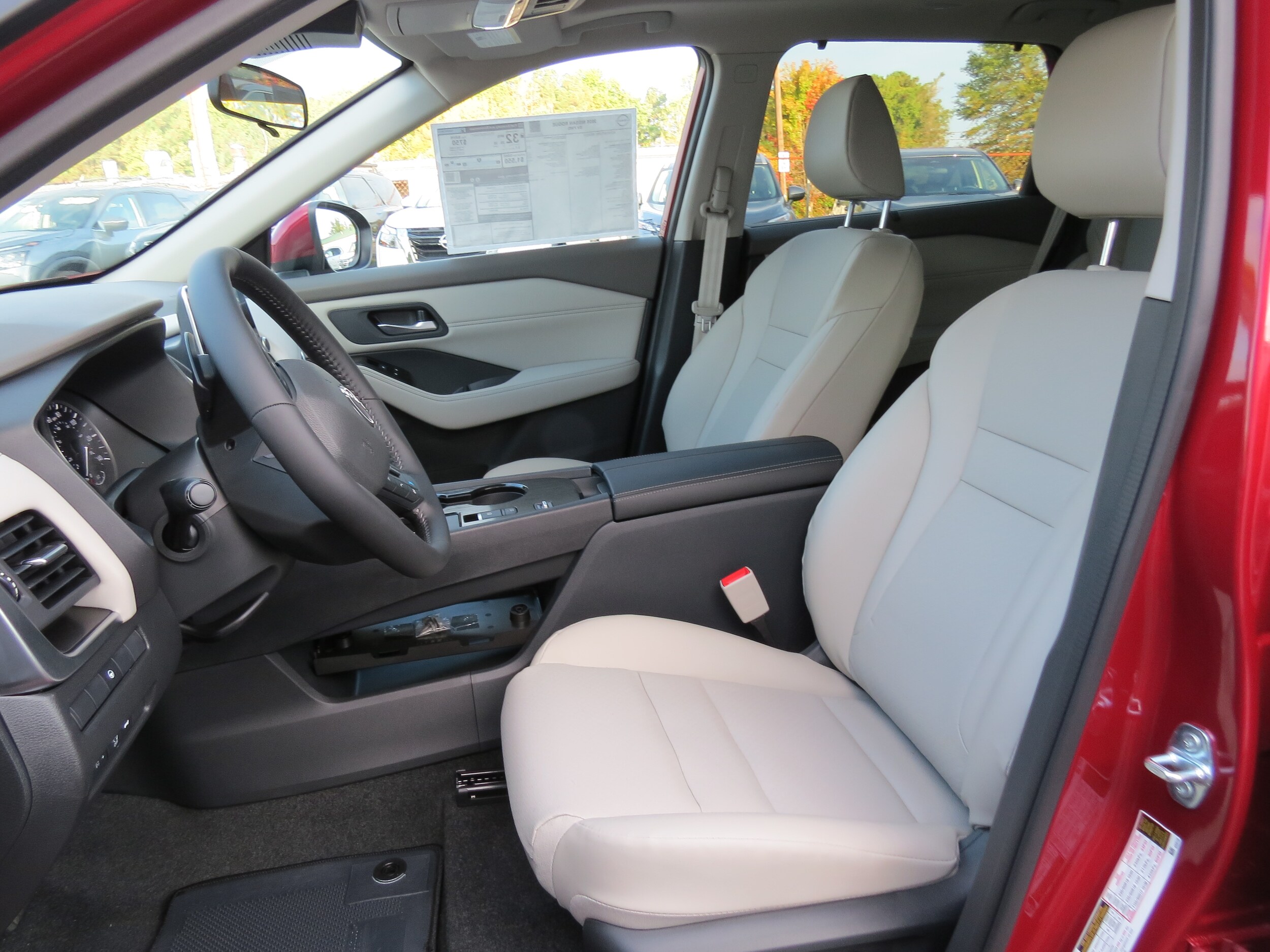 2026 Nissan Rogue SV Scarlet Ember Tintcoat at Griffin Nissan