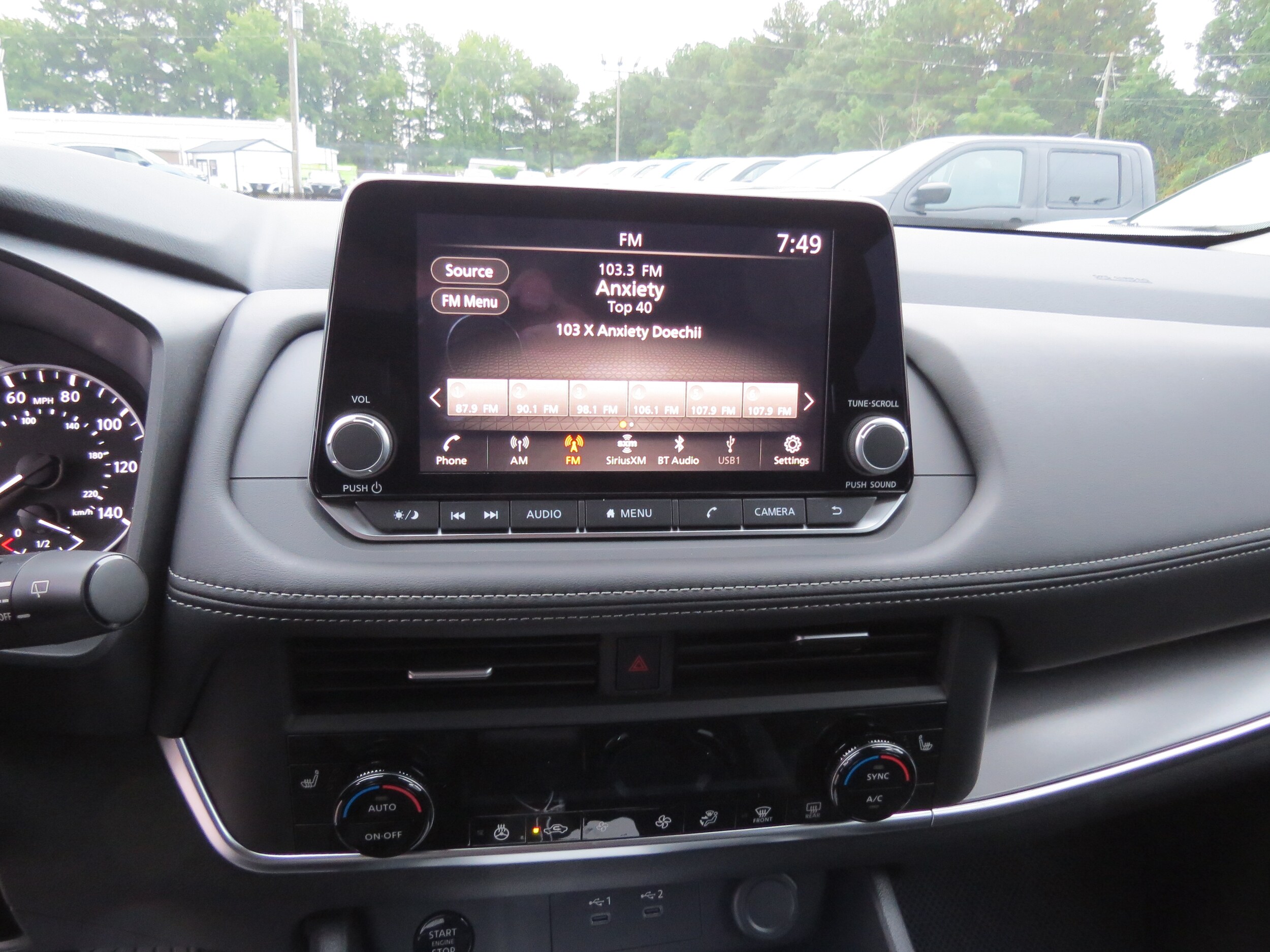 2026 Nissan Rogue SV Super Black at Griffin Nissan