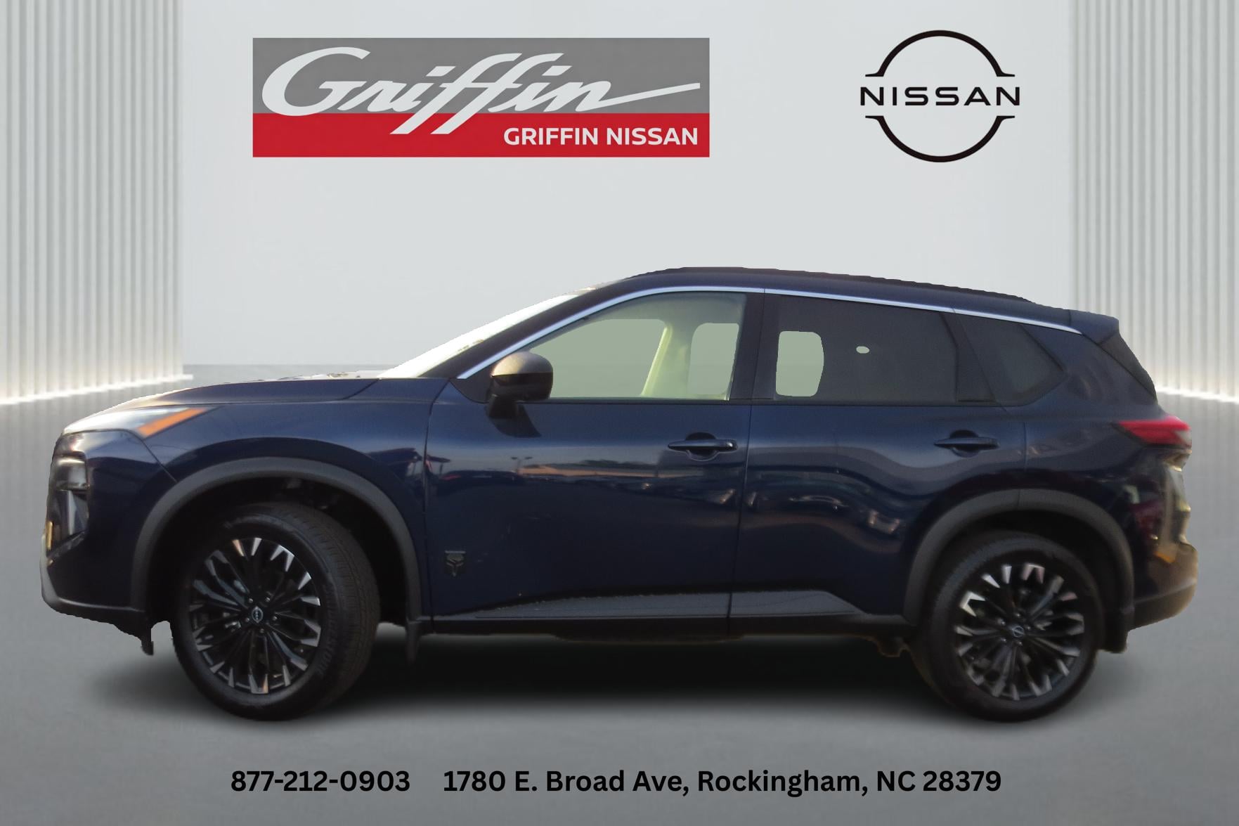 2026 Nissan Rogue Dark Armor Deep Ocean Blue Pearl at Griffin Nissan