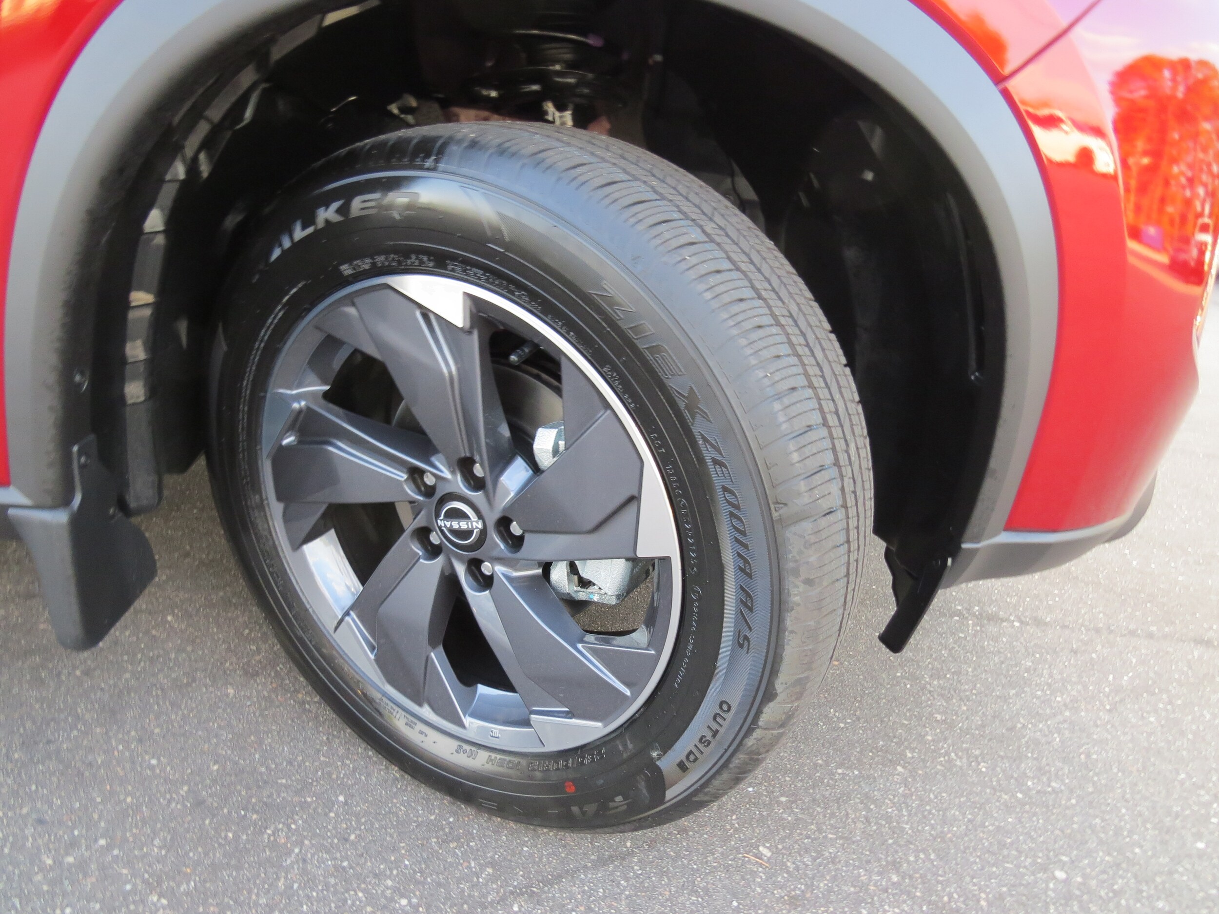 2026 Nissan Rogue SV Scarlet Ember Tintcoat at Griffin Nissan