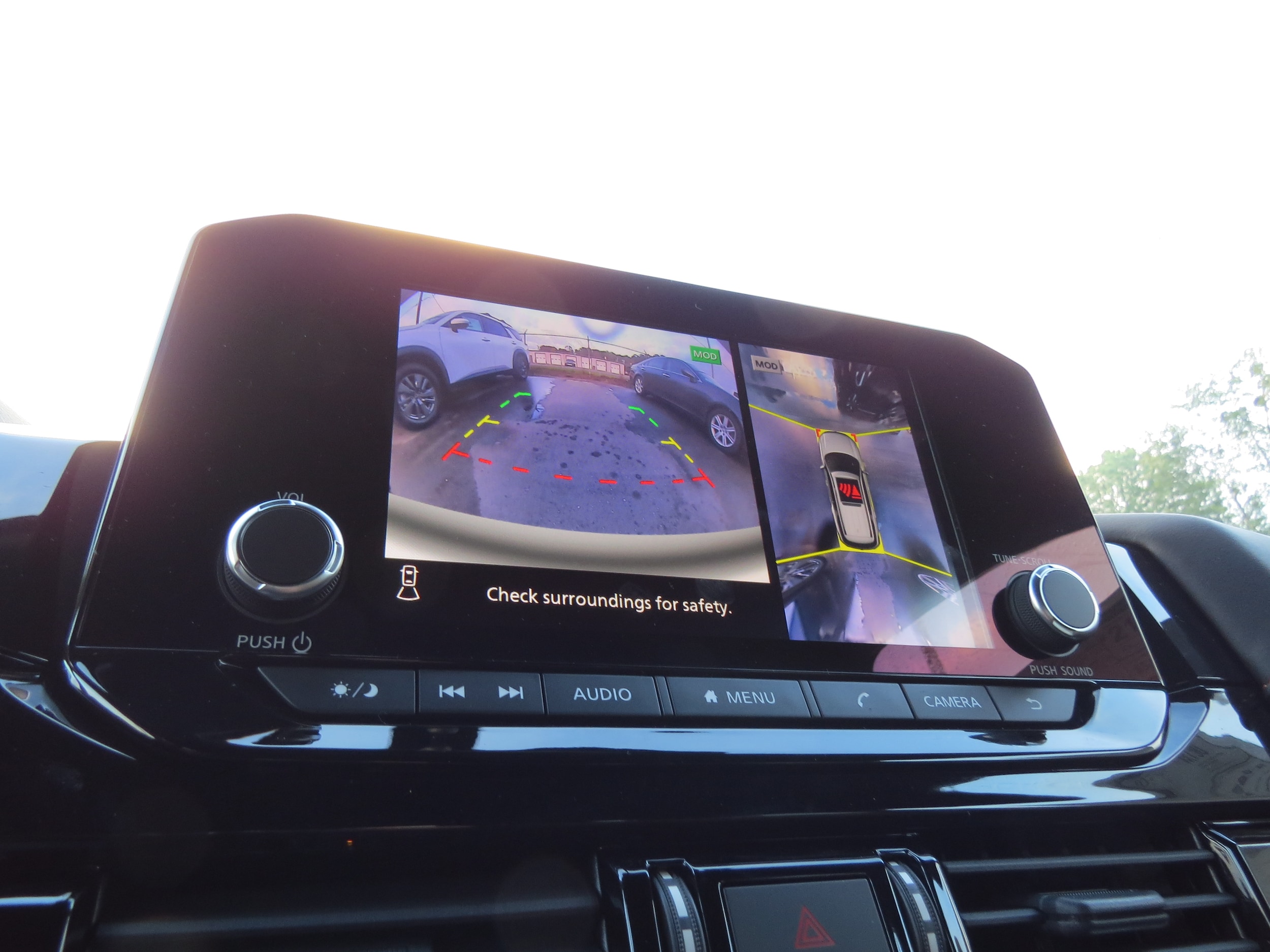 2025 Nissan Pathfinder Rock Creek Two-Tone Boulder Gray Pearl   Super Black at Griffin Nissan