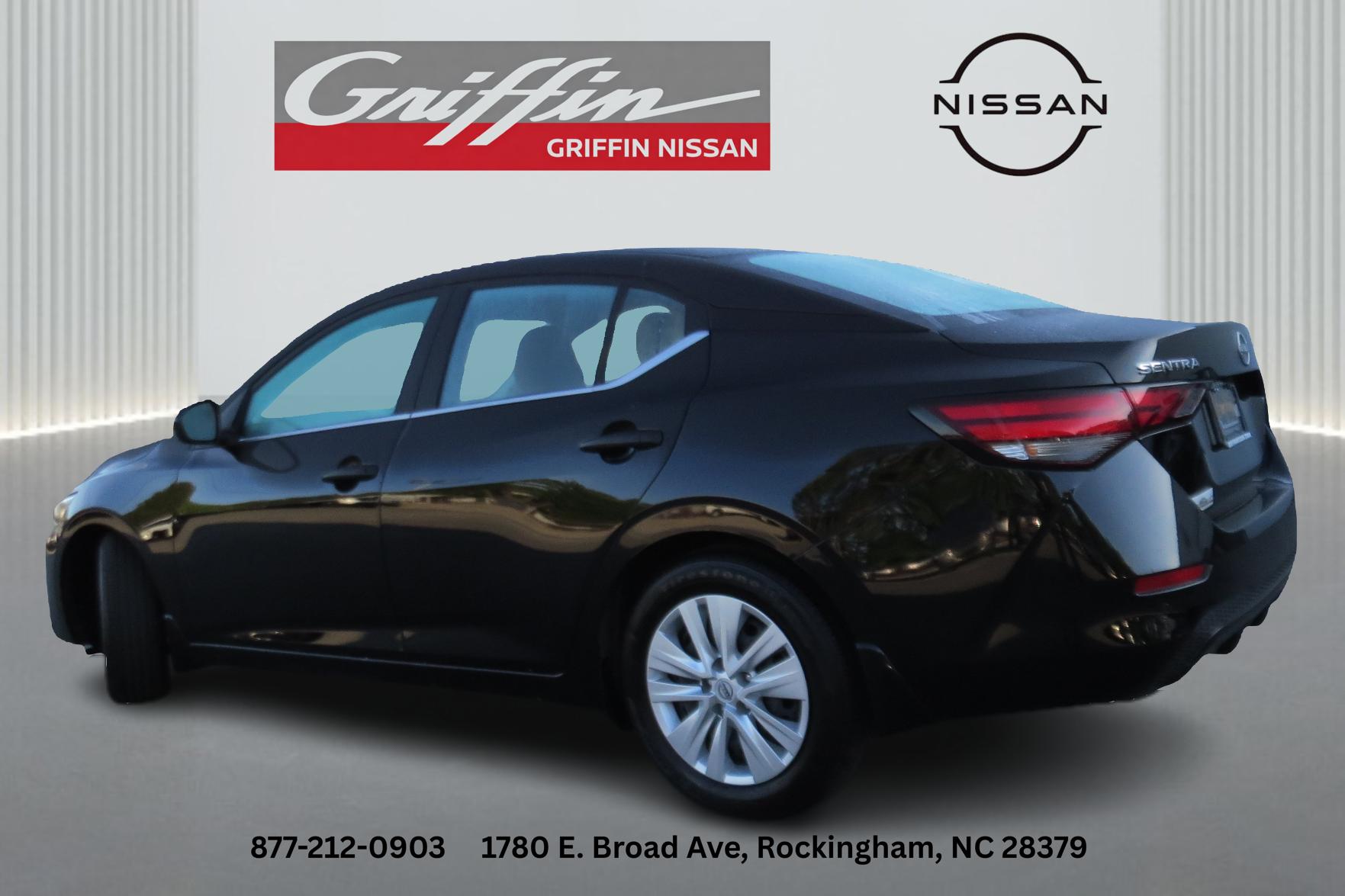2025 Nissan Sentra S Super Black at Griffin CDJR