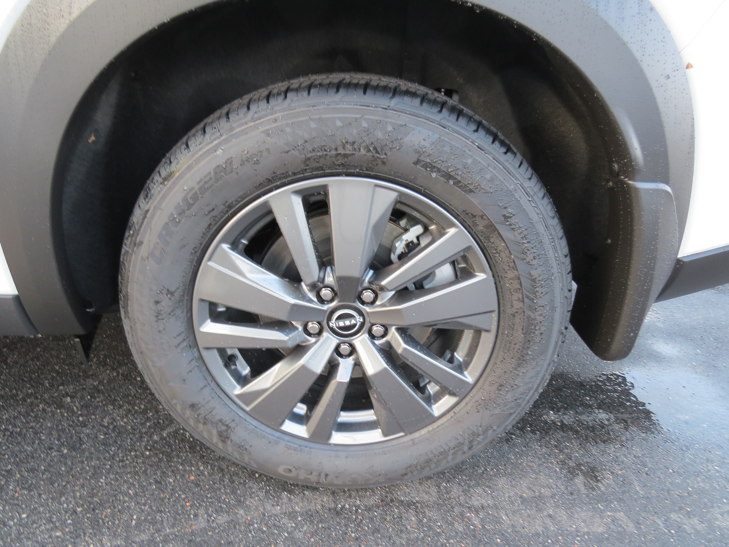 2025 Nissan Pathfinder SV Everest White Pearl Tricoat at Griffin Nissan