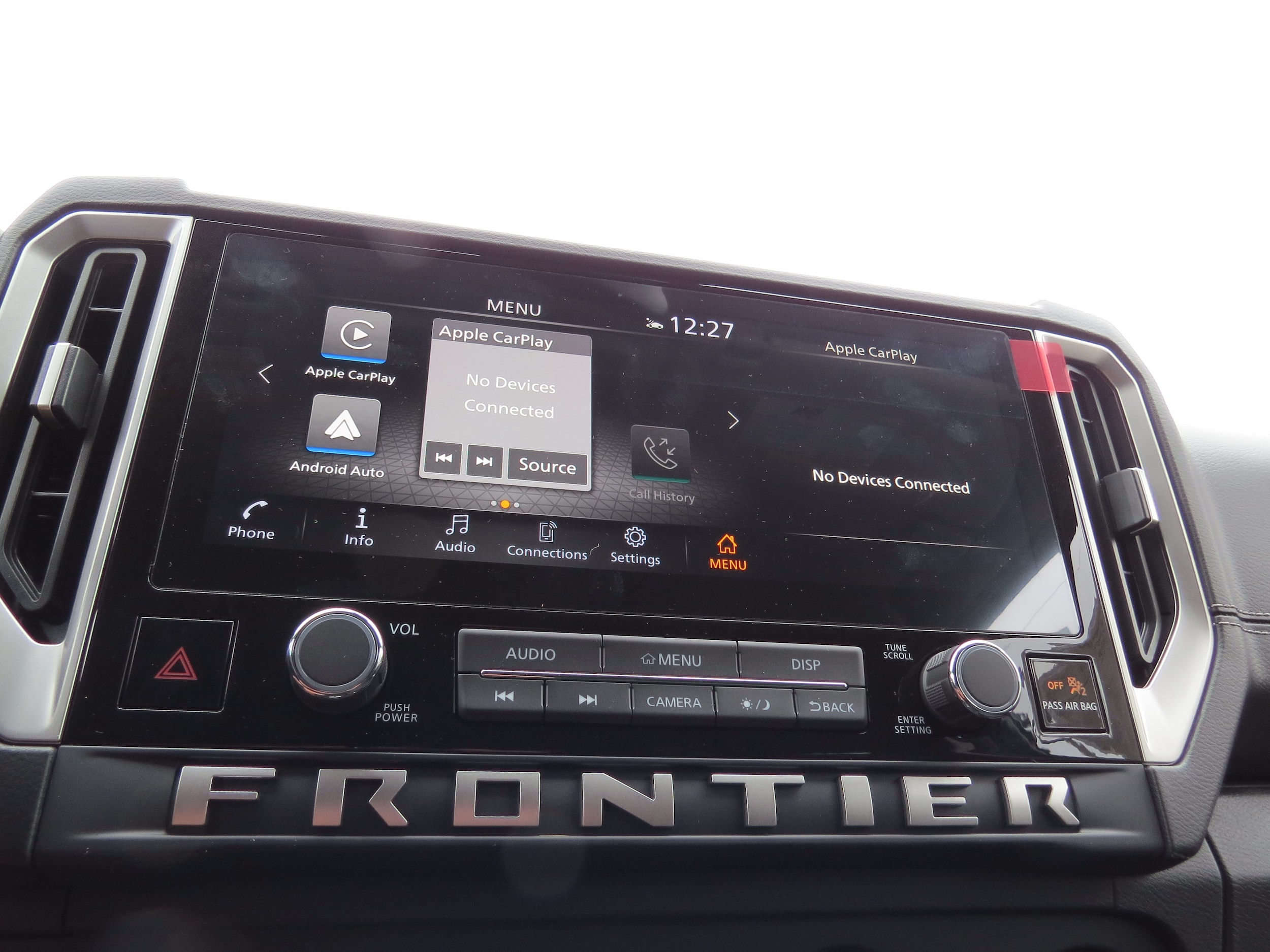 2025 Nissan Frontier SV Glacier White at Griffin Nissan