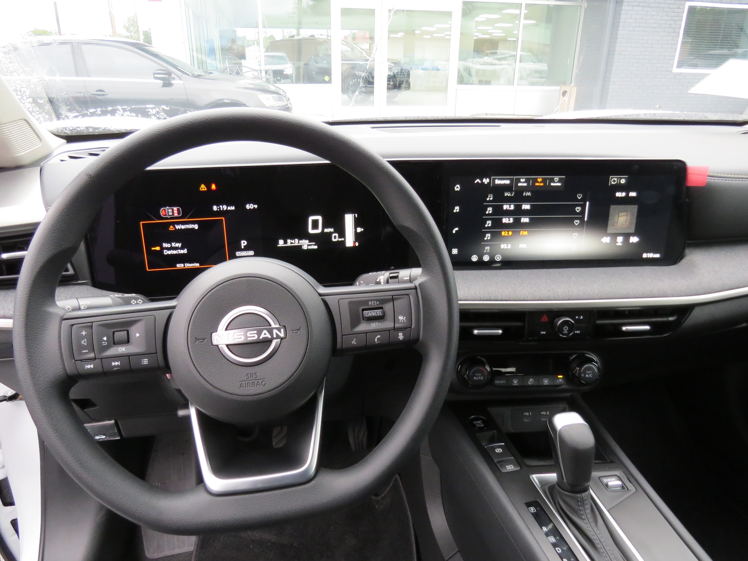 2026 Nissan Kicks SV Aspen White Tricoat at Griffin Nissan