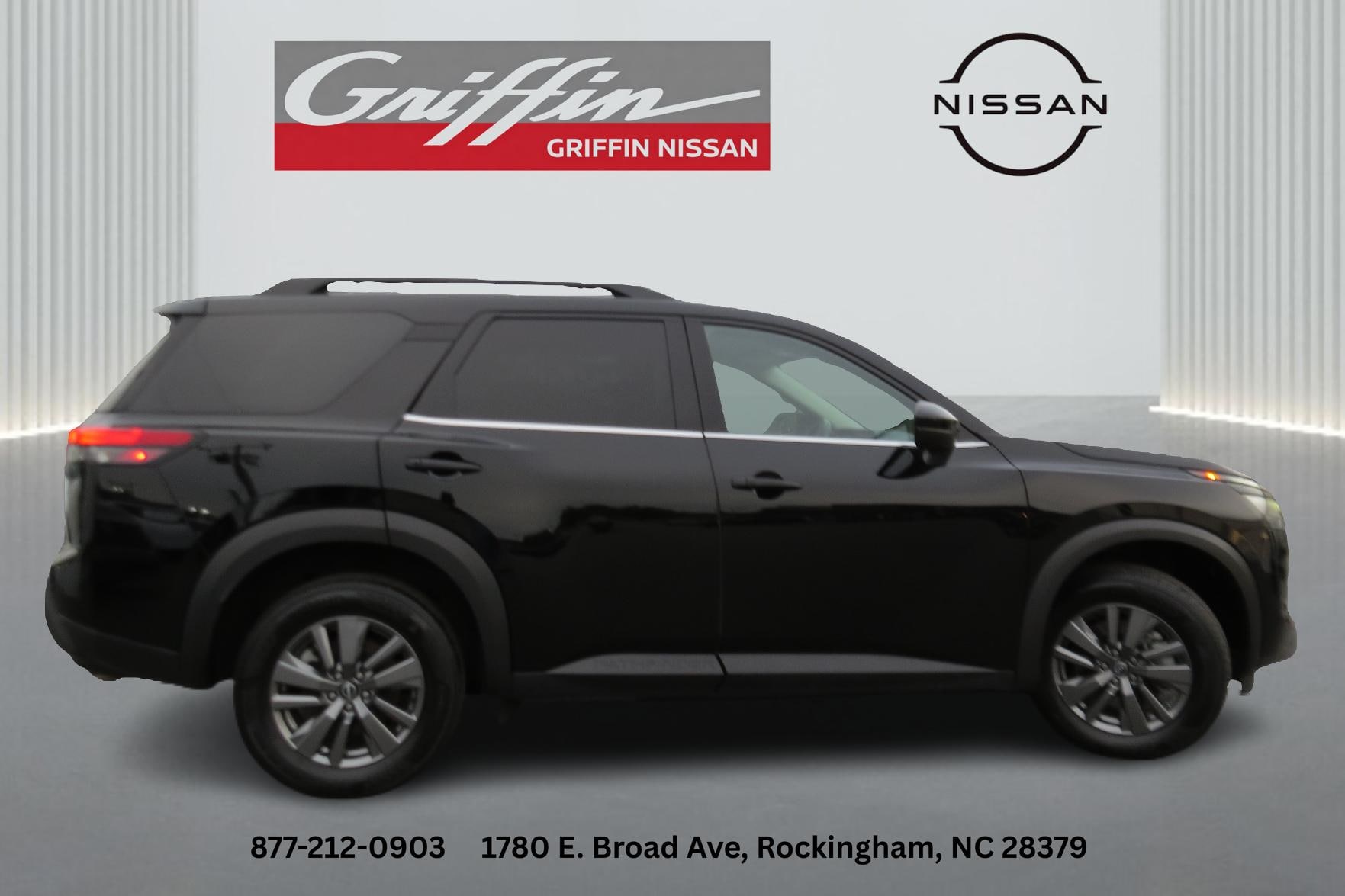 2025 Nissan Pathfinder SV Super Black at Griffin Nissan