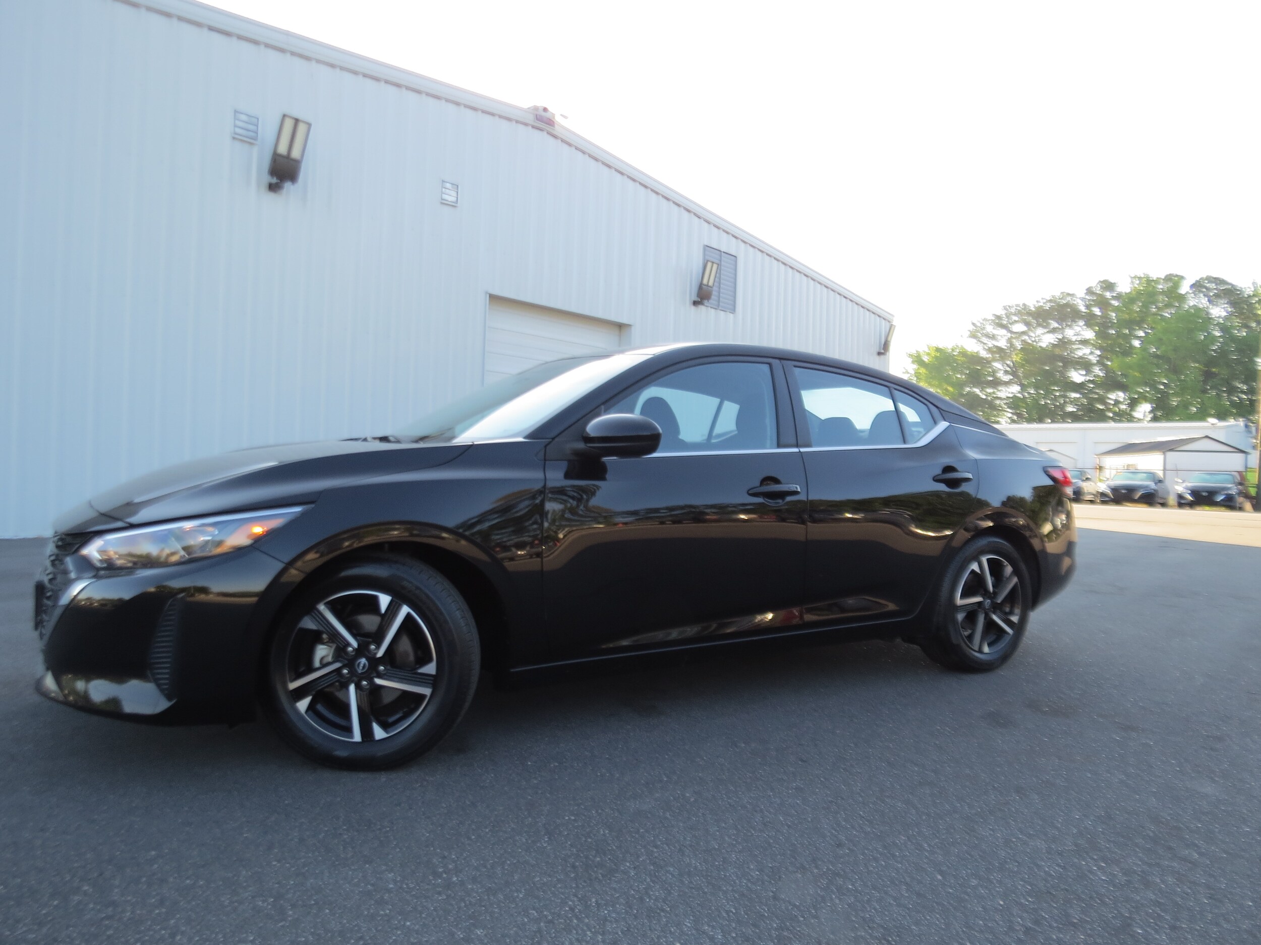 2025 Nissan Sentra SV Super Black at Griffin CDJR