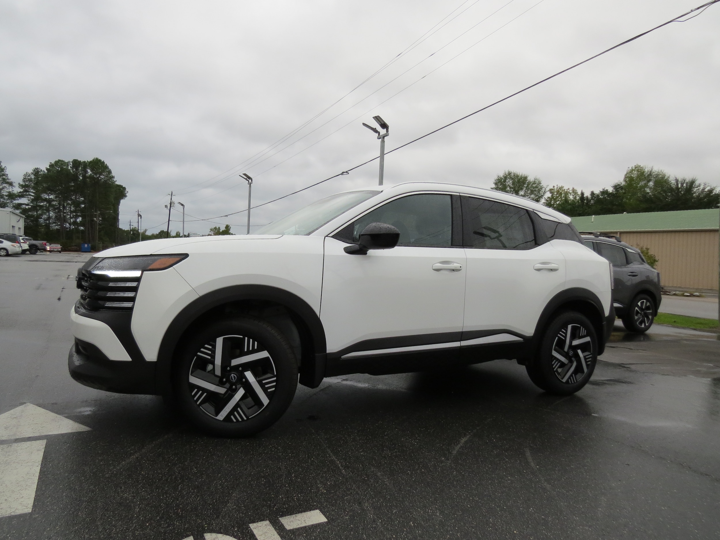 2026 Nissan Kicks SV Aspen White Tricoat at Griffin Nissan