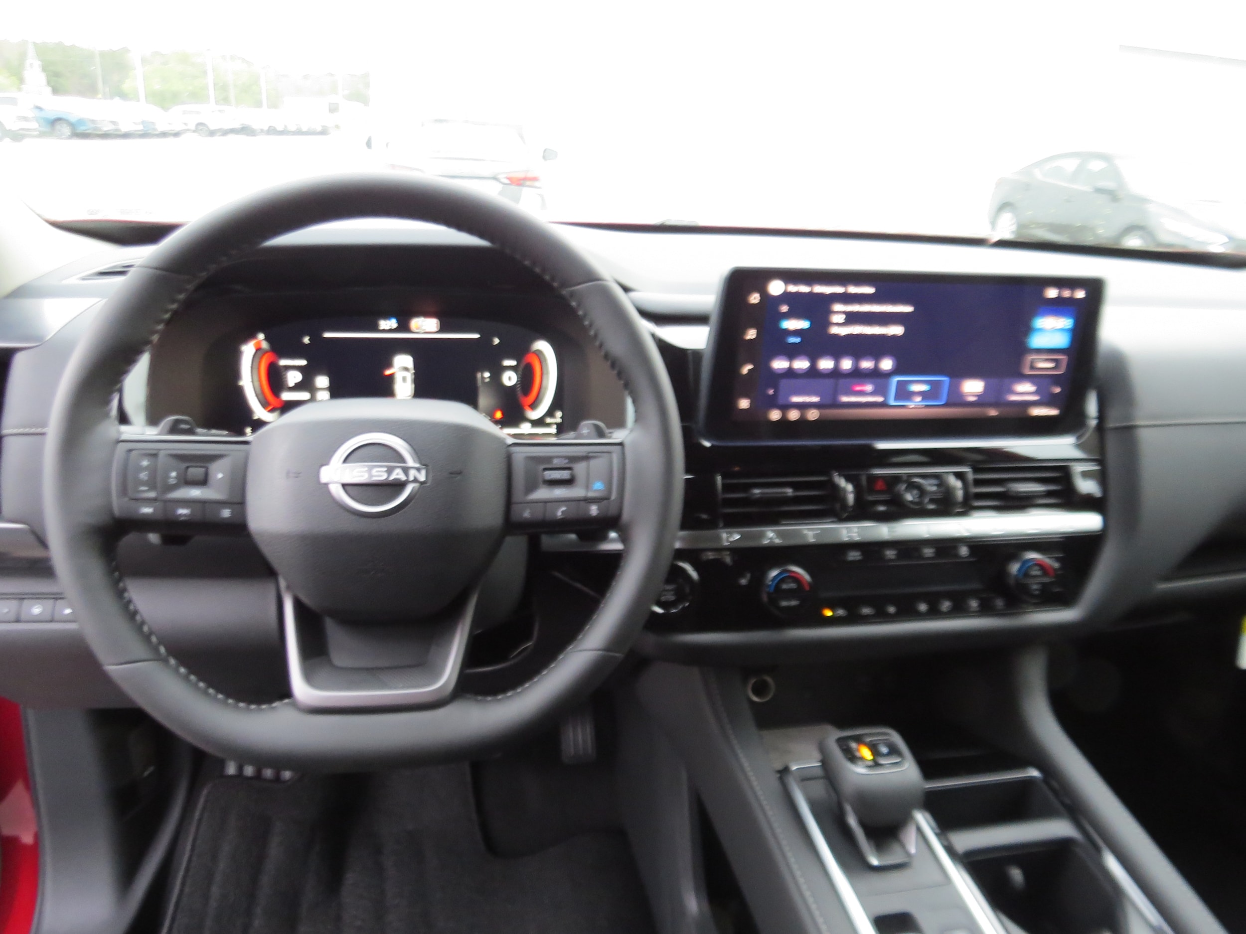 2026 Nissan Pathfinder SL Scarlet Ember Tintcoat at Griffin Nissan