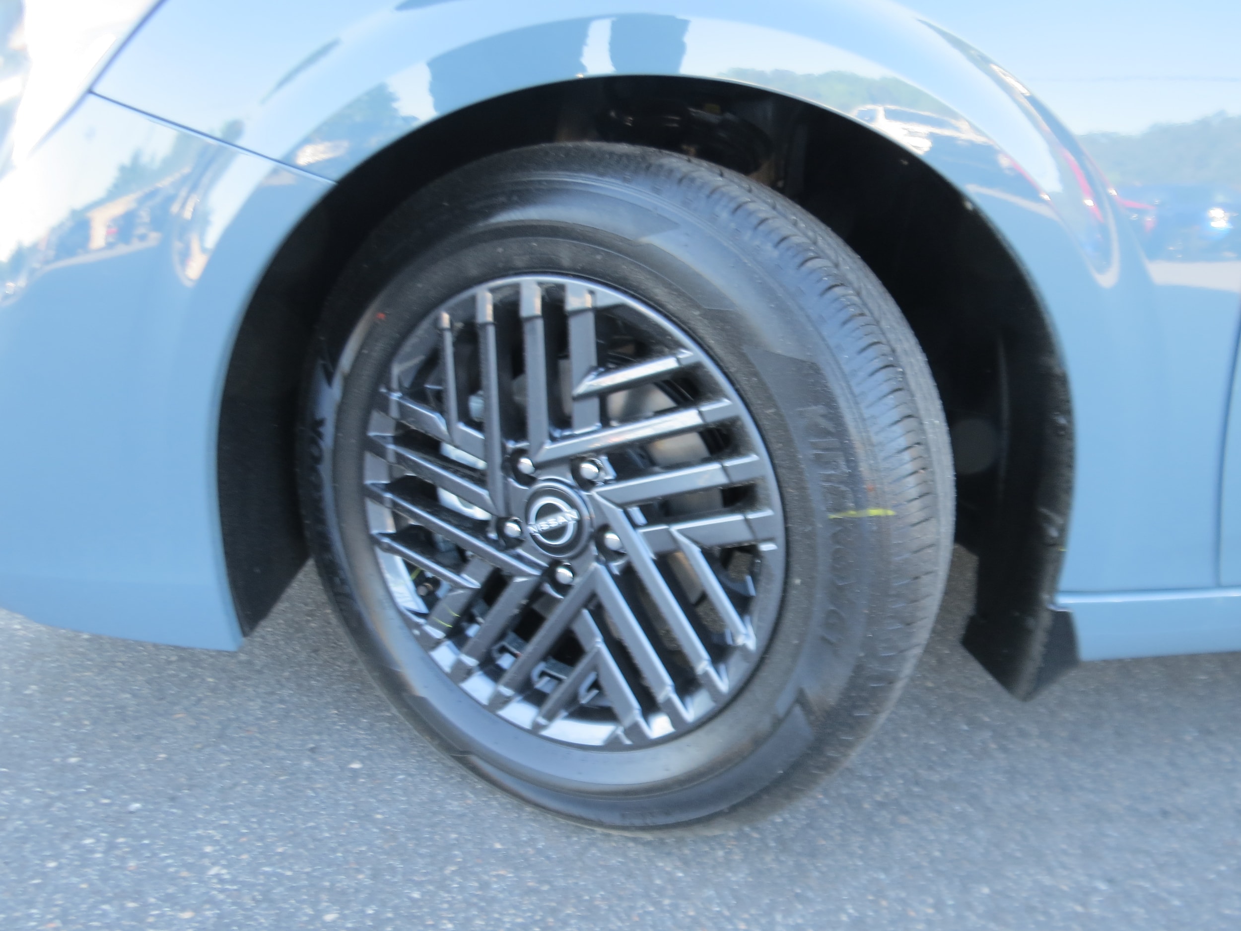 2026 Nissan Sentra SV Atlantic Gray at Burns Honda