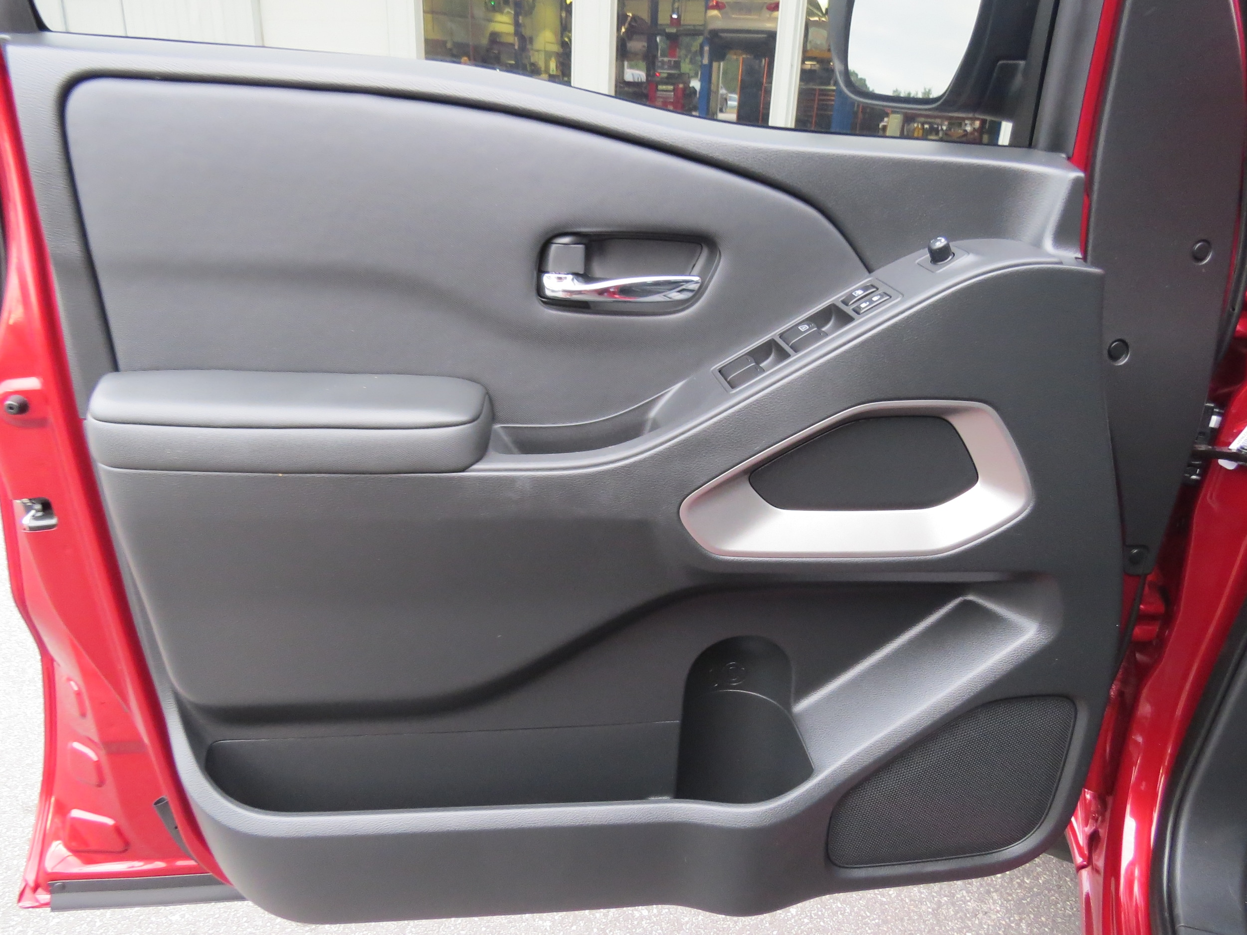 2024 Nissan Frontier SV Cardinal Red Metallic Tricoat at Griffin Nissan